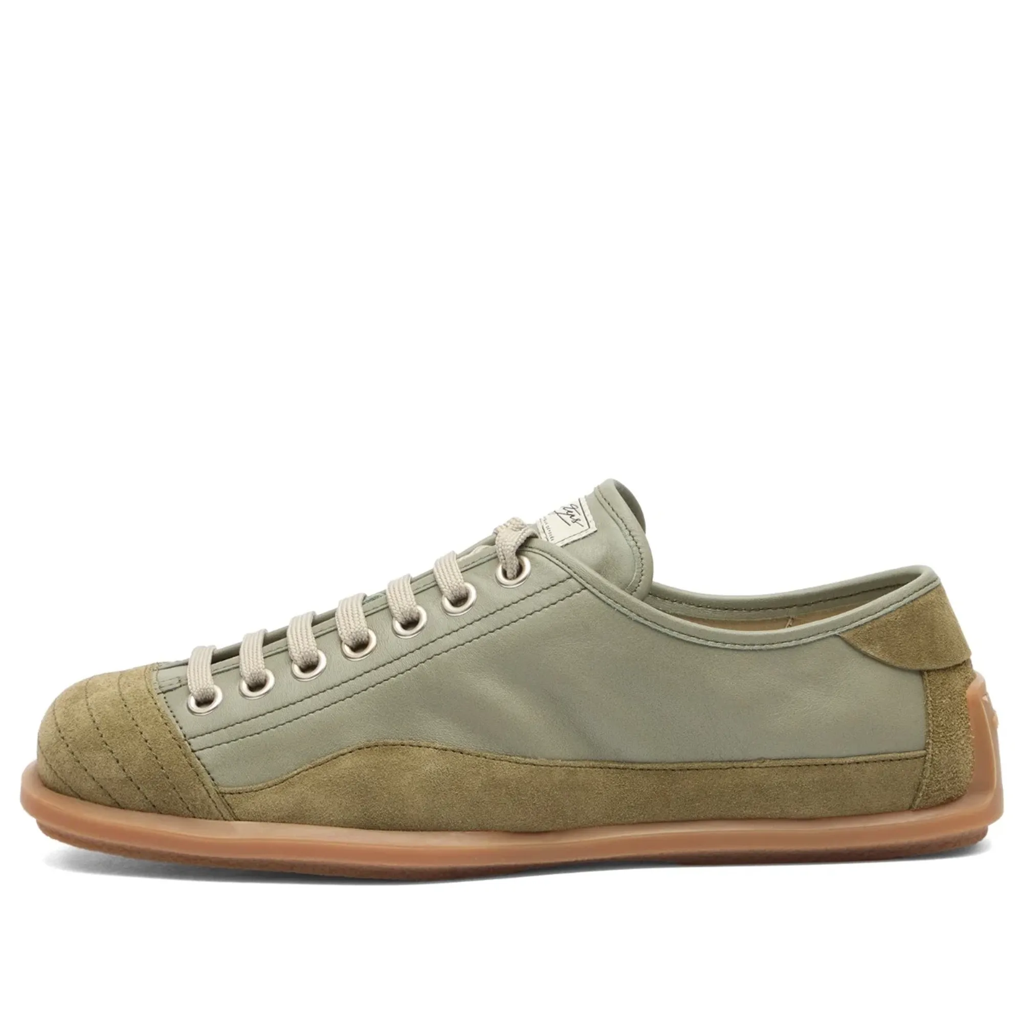 Eytys Men's Balestra Sage Leather Sneakers Black