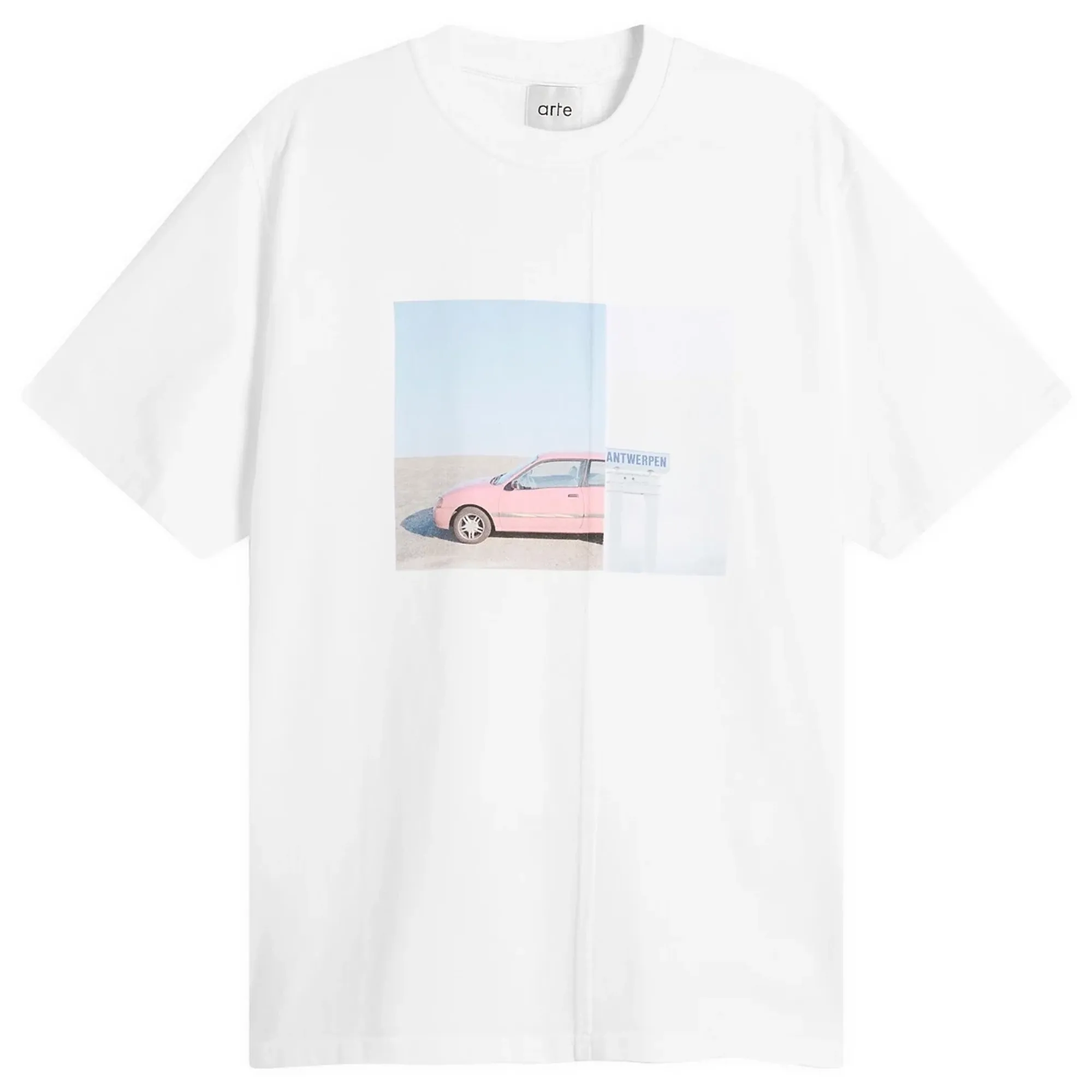 Arte Men's Photo T-Shirt White