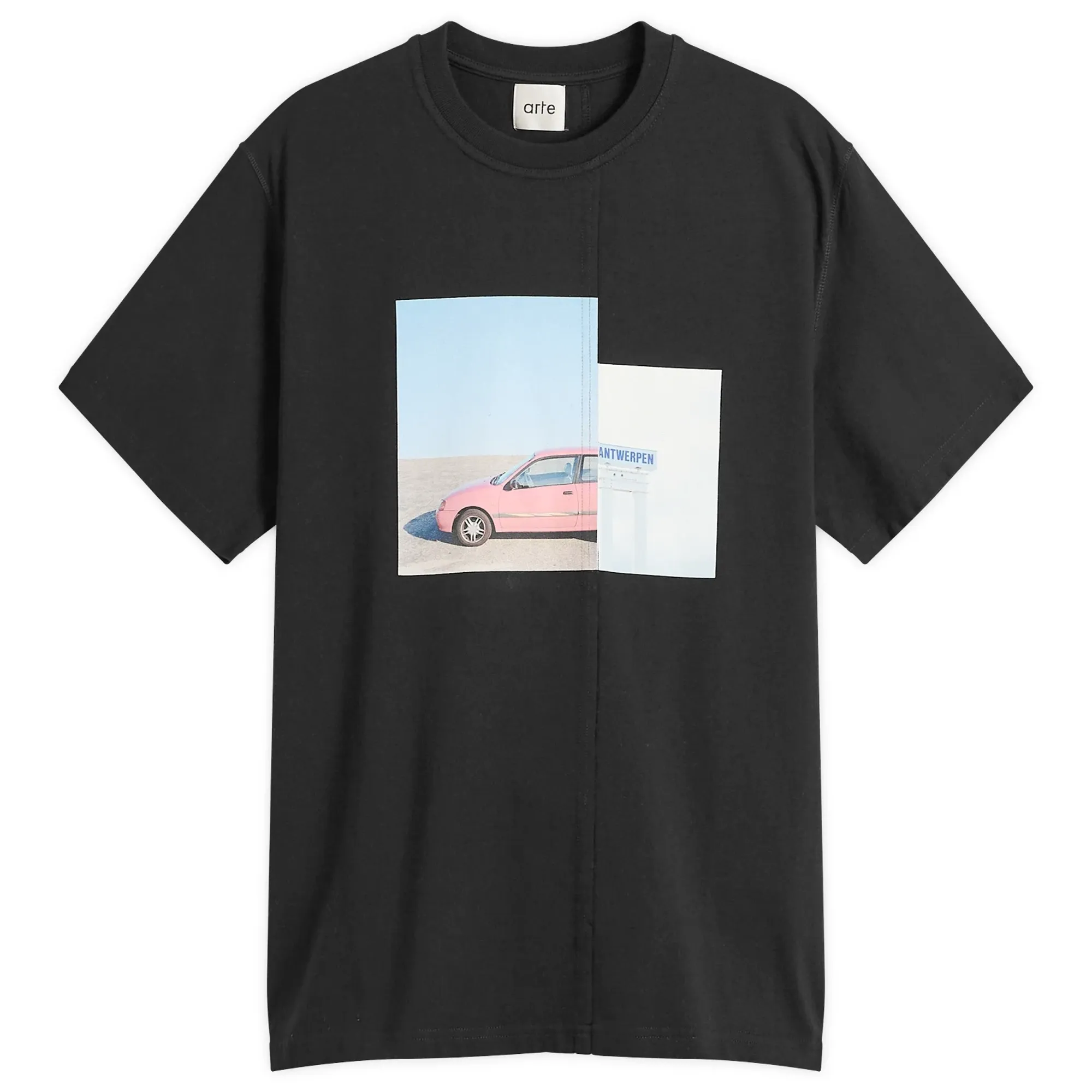 Arte Men's Photo T-Shirt Black