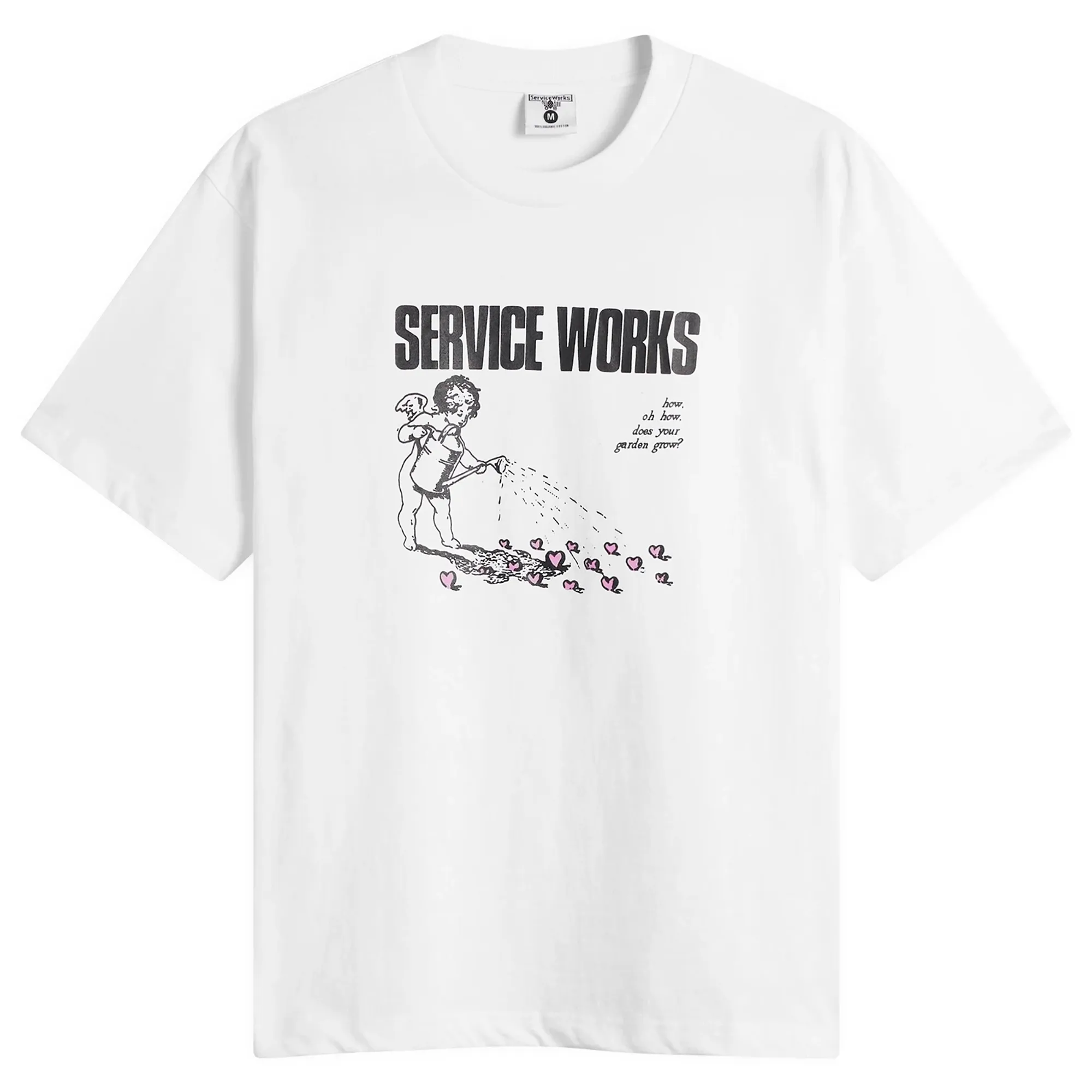 Service Works Men's Garden T-Shirt White