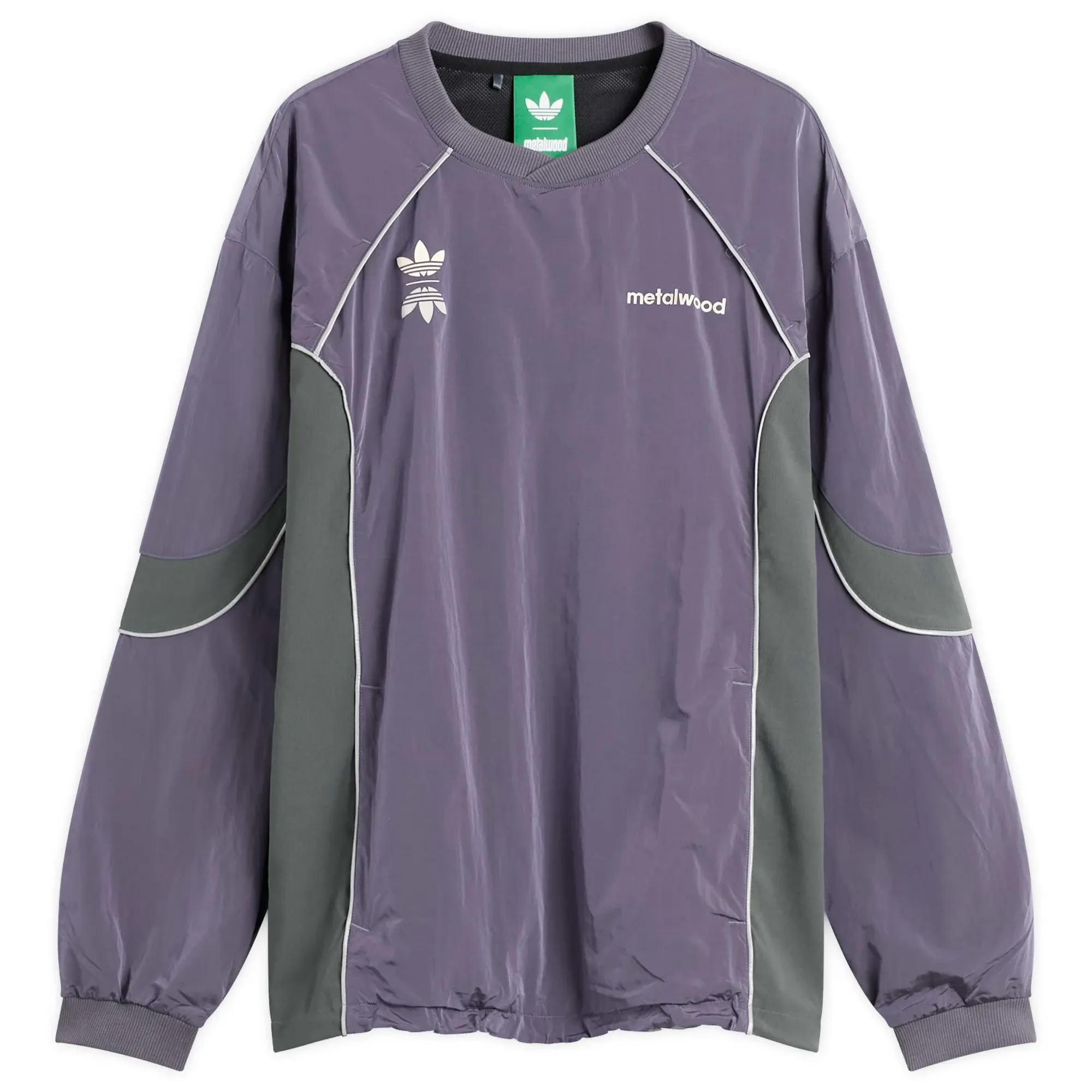 Adidas Men's x Metalwood Windbreaker Sweat Preloved Purple