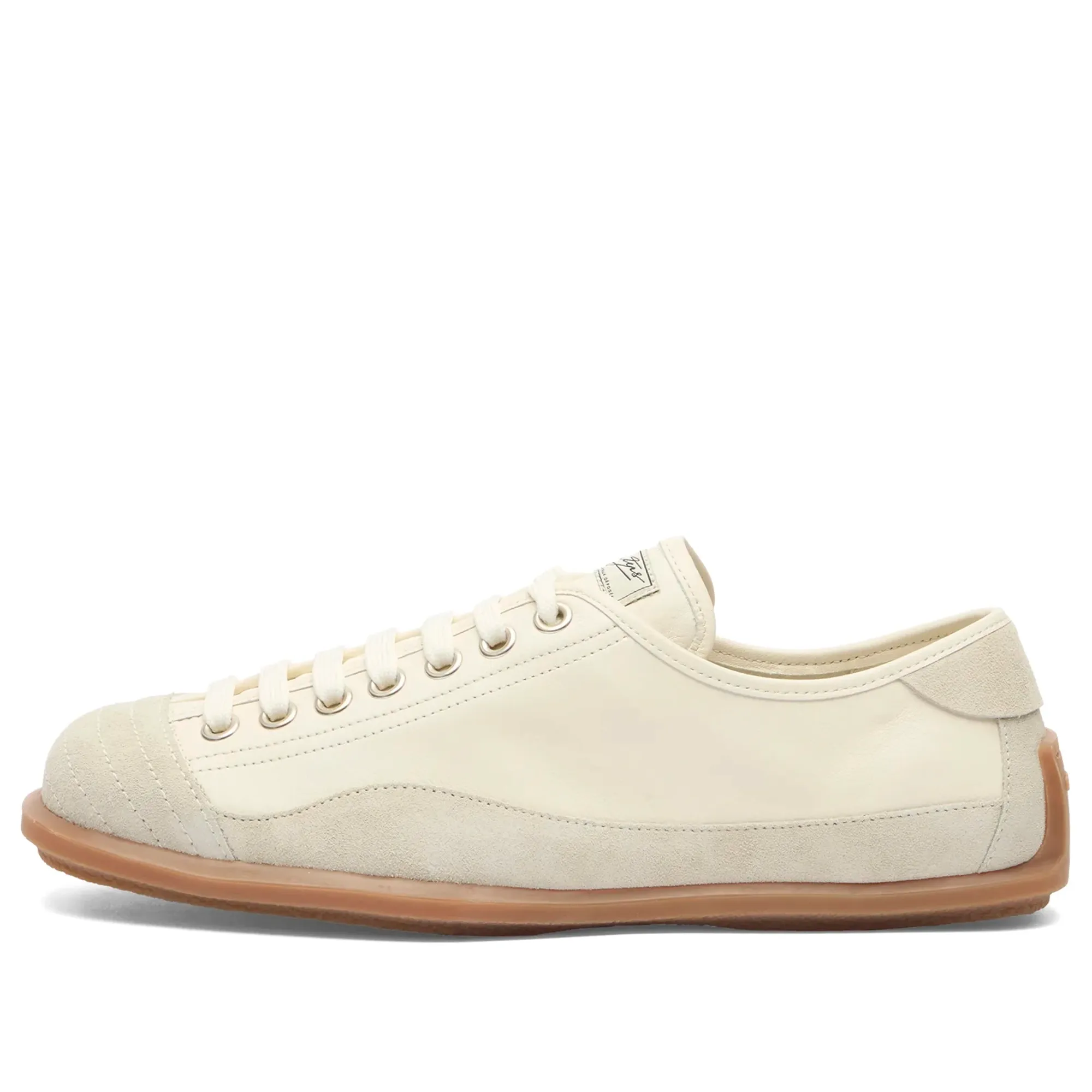 Eytys Men's Balestra White Leather Sneakers