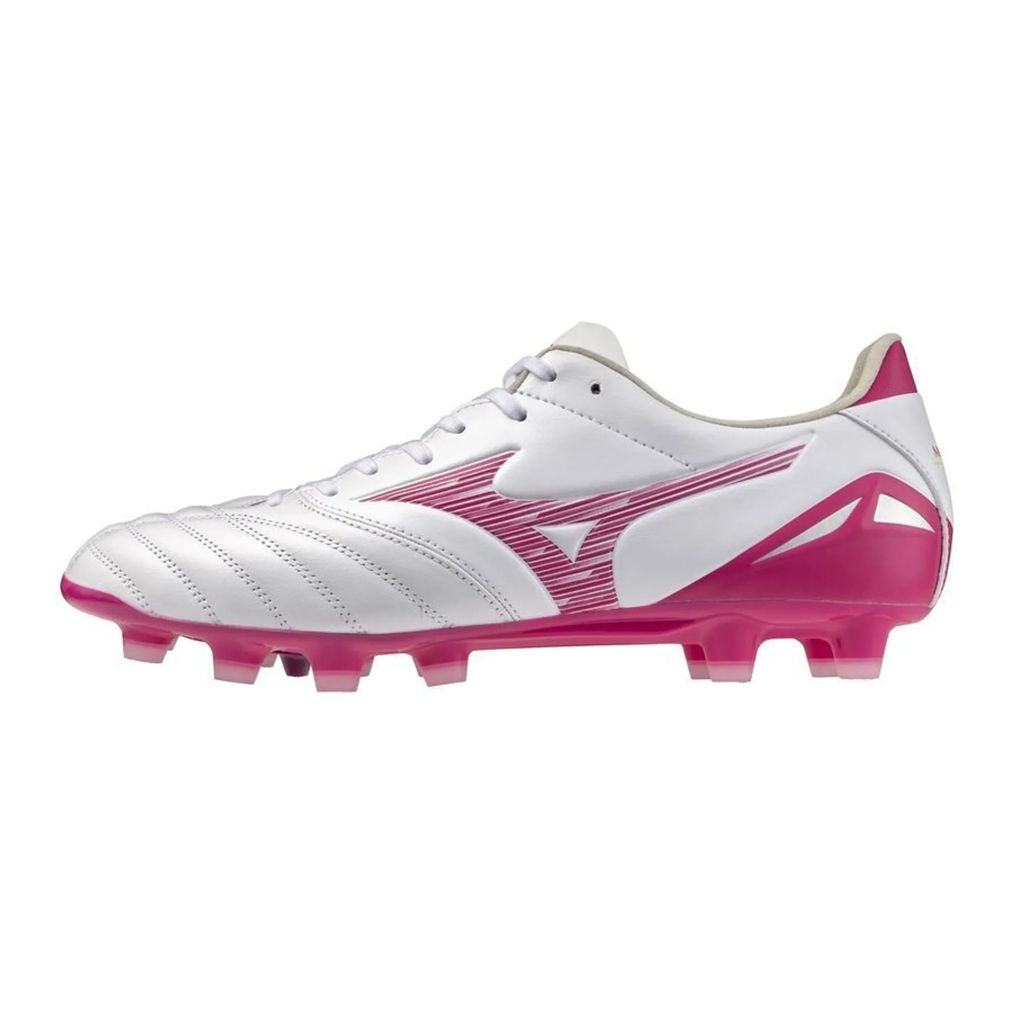 Mizuno Morelia Neo IV Pro FG White Fuchsia Purple Fuchsia Purple