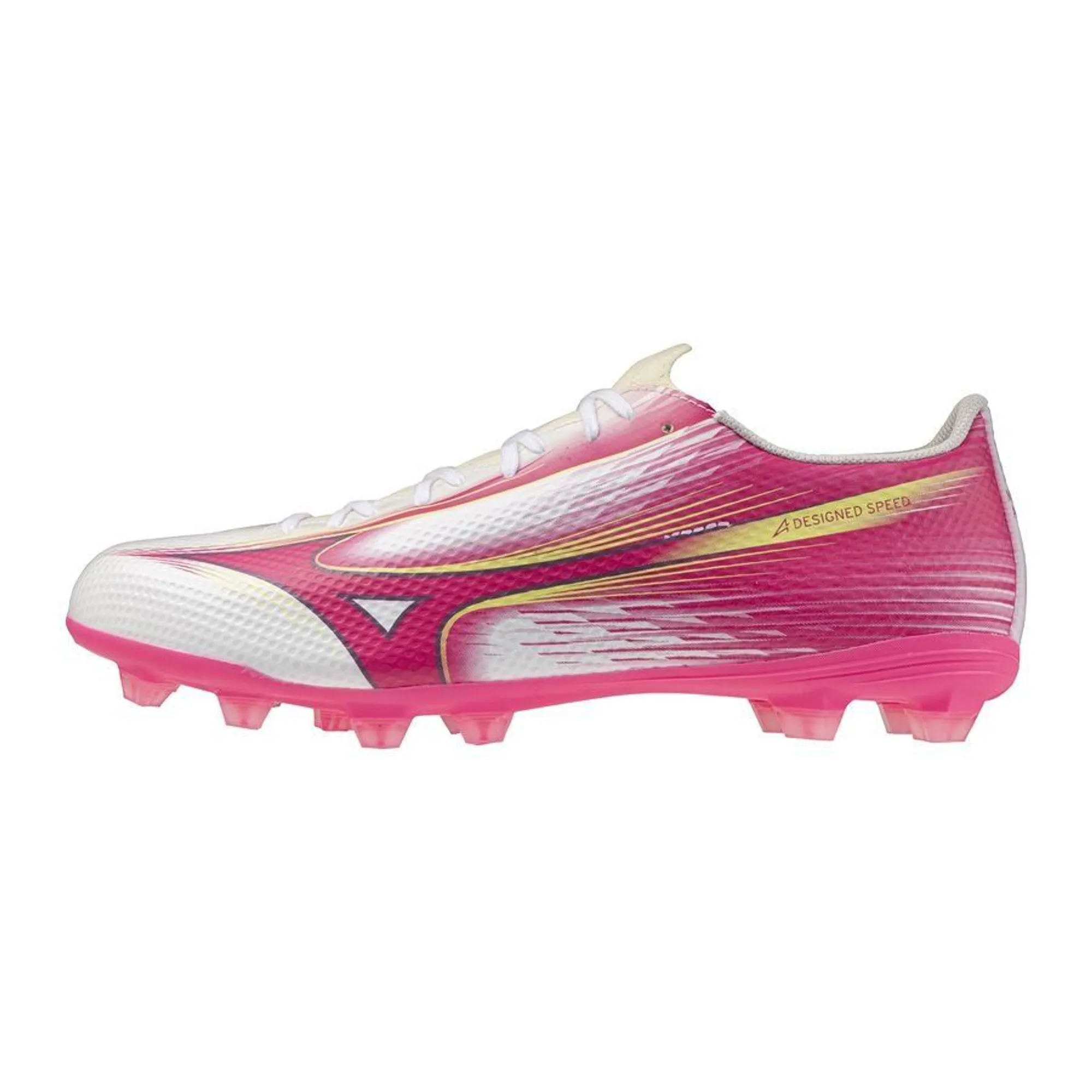 Mizuno Alpha III Select FG White Fuchsia Purple