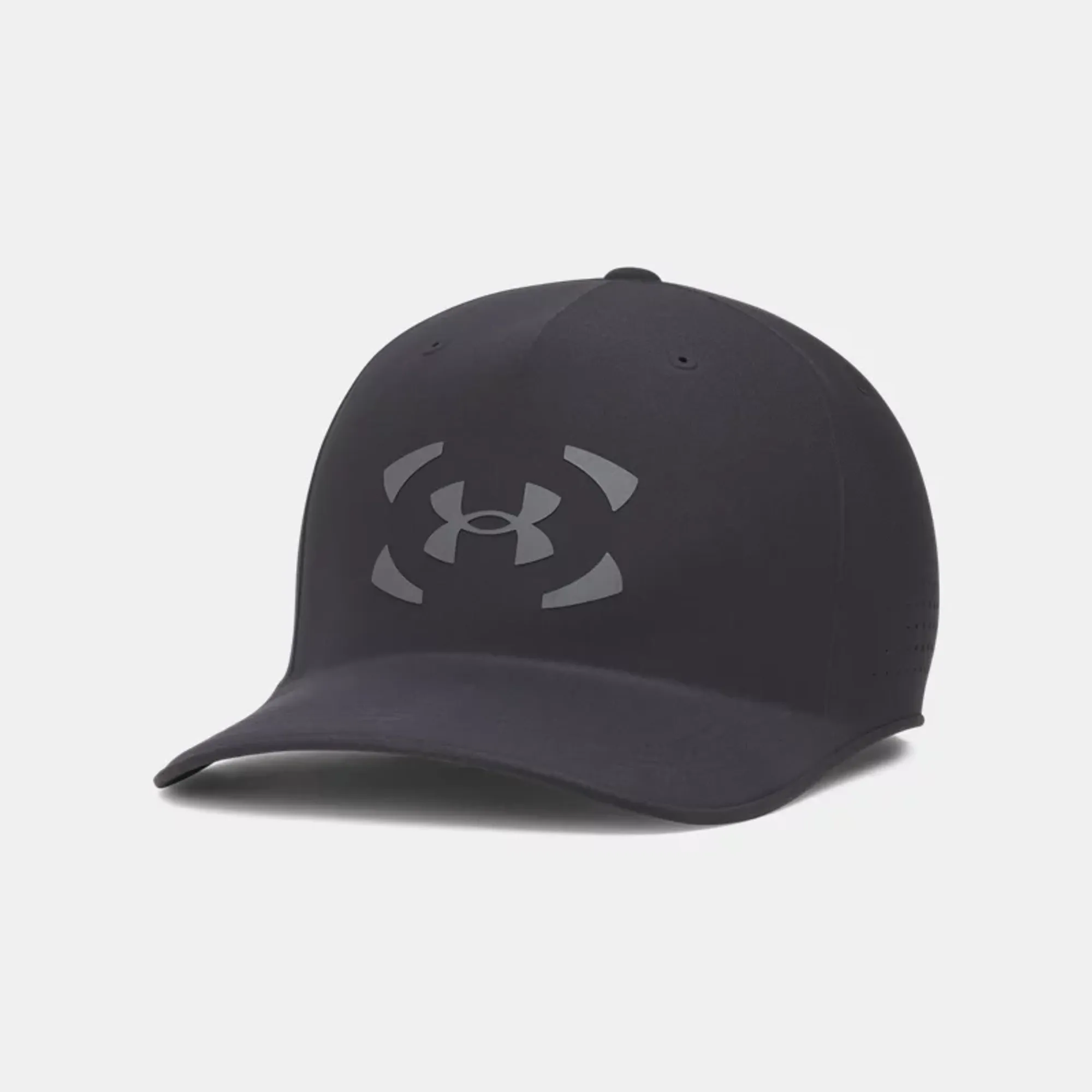 Under Armour  StealthForm Mid Halo Unisex Adjustable Hat Black / Reflective L/XL