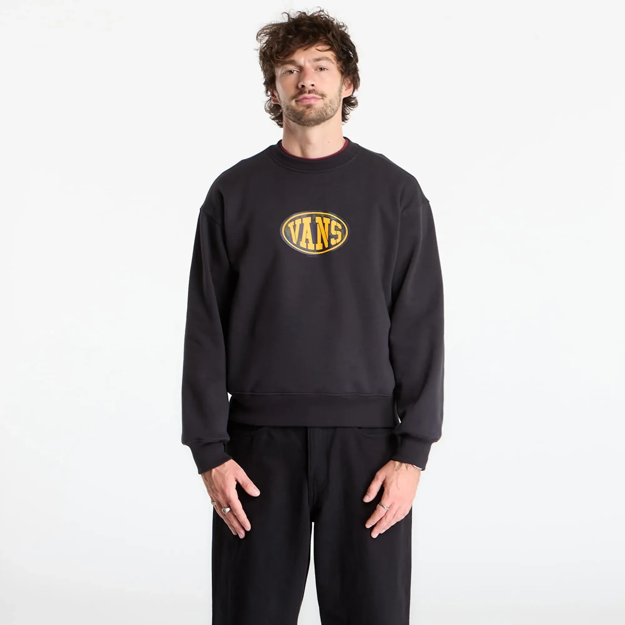 Sweatshirt Vans Worldwide94 Crew Black L