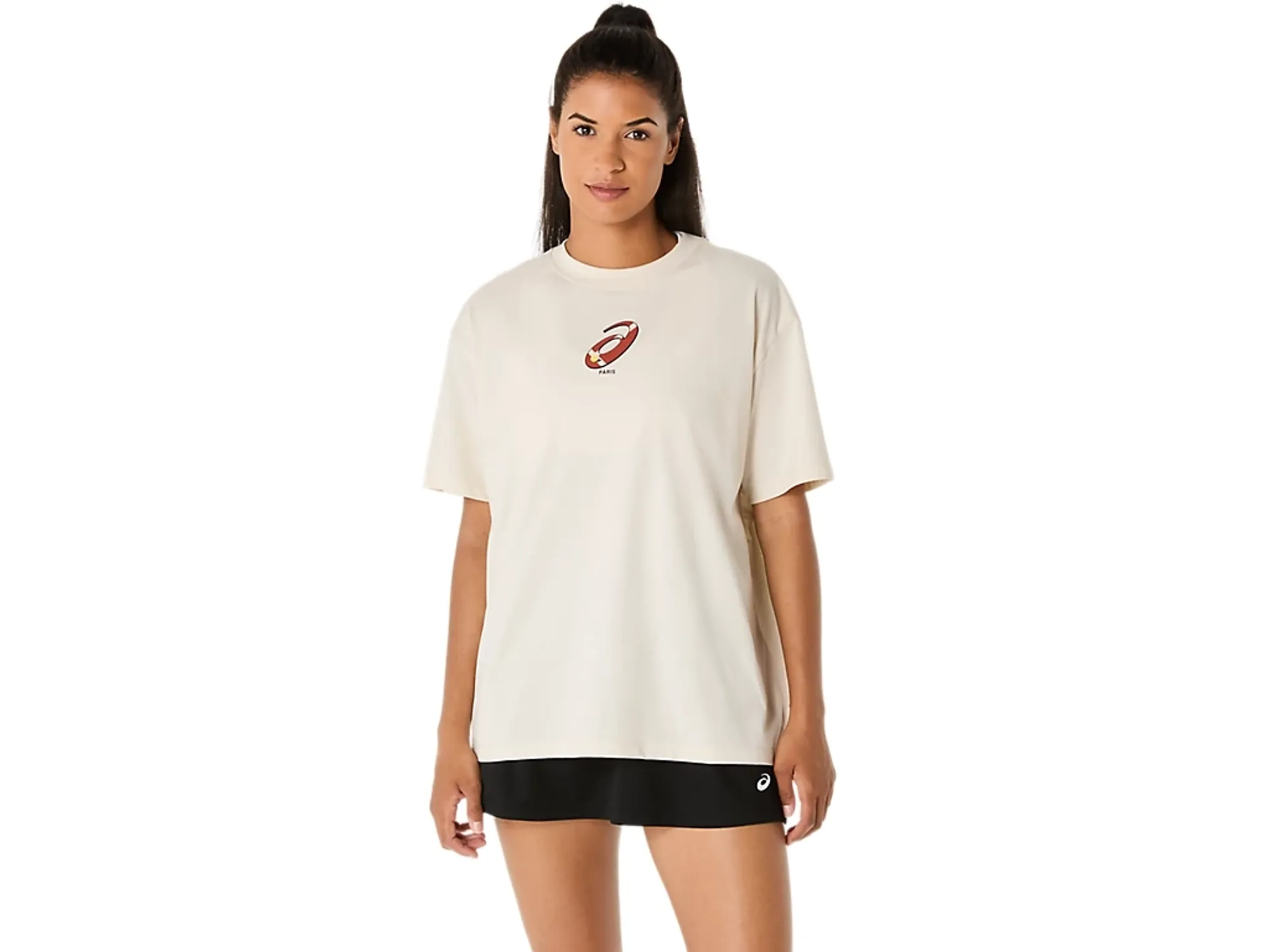 Asics Court Graphic Ss Top