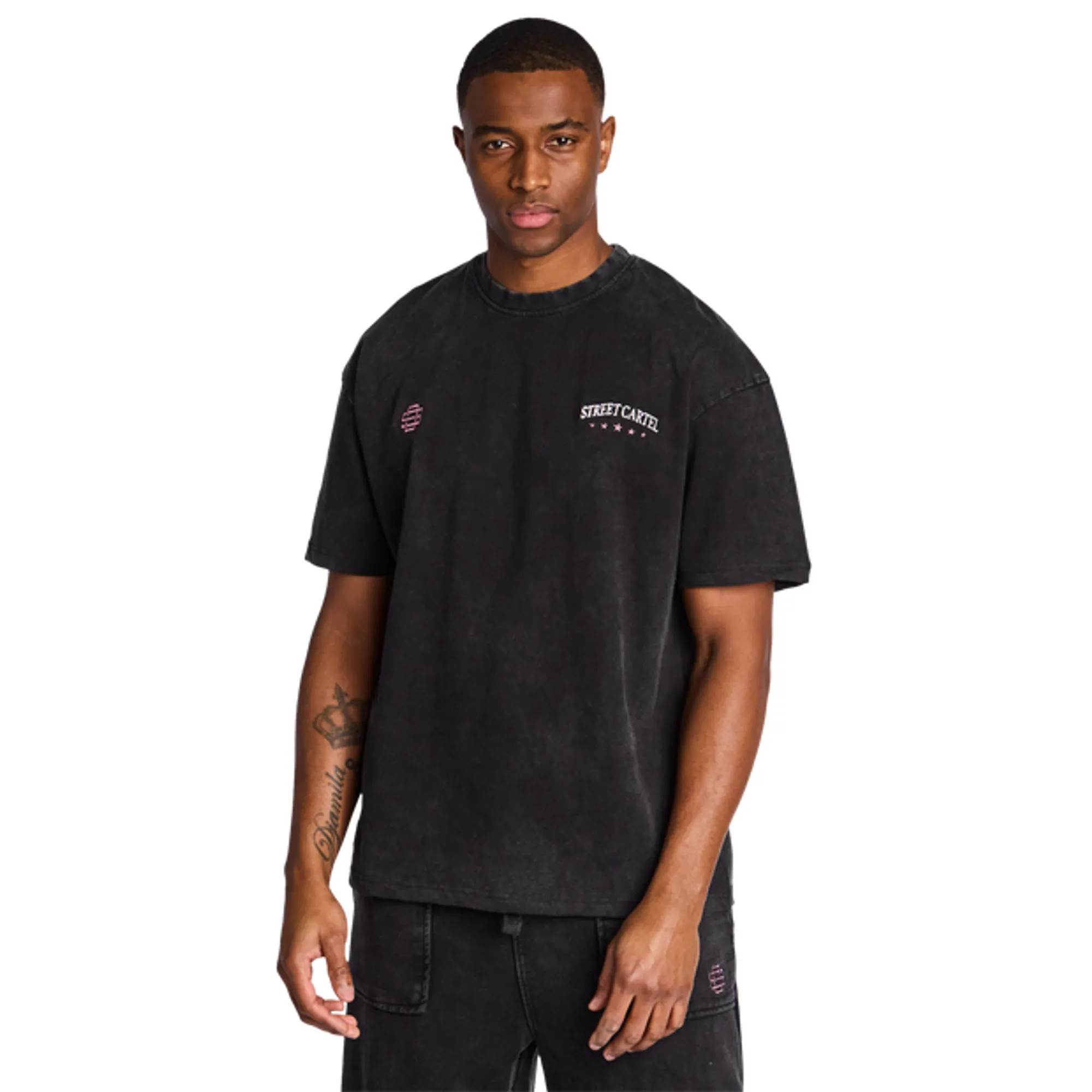 Street Cartel Podium Men T-Shirts - Black