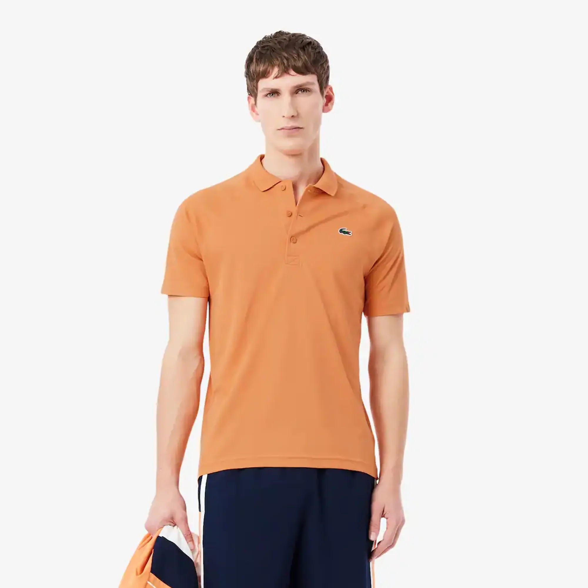 Lacoste Regular Fit UV Protect  Sport Polo Shirt - Orange