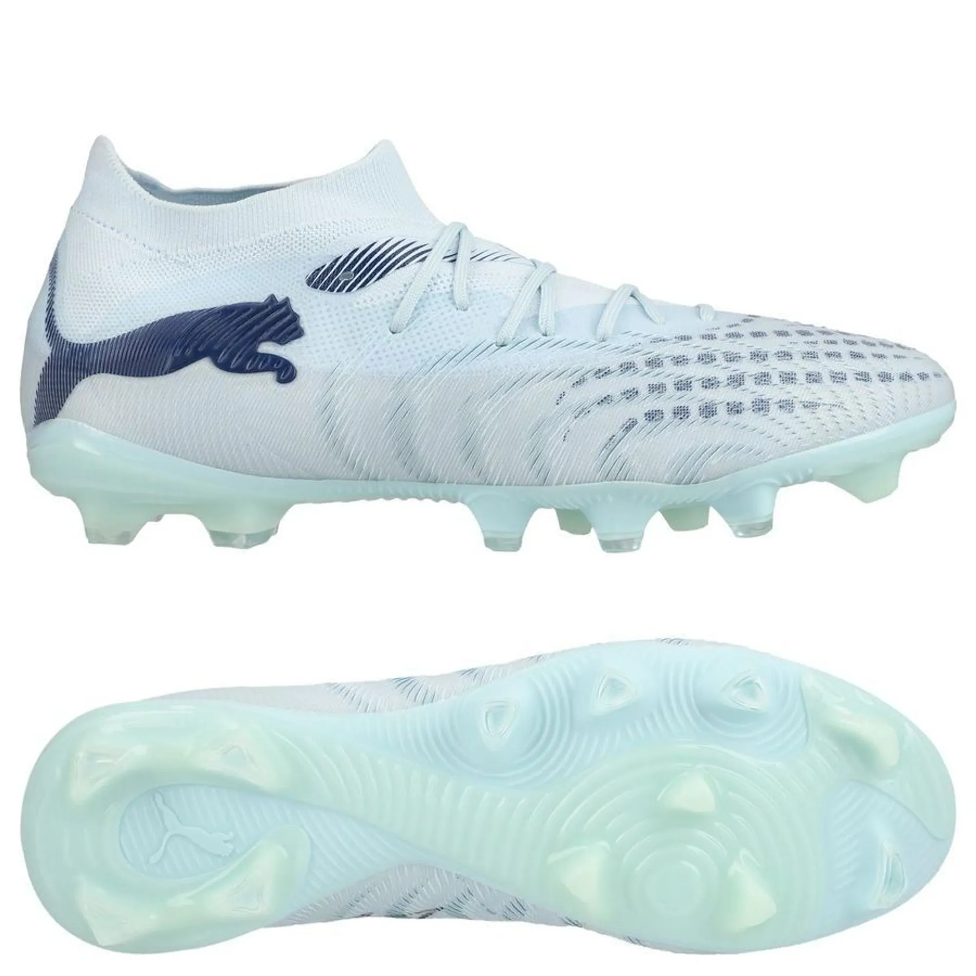 PUMA FUTURE 9 MATCH FUSION FG/AG Football Boots Women in Blue | Size 5.5