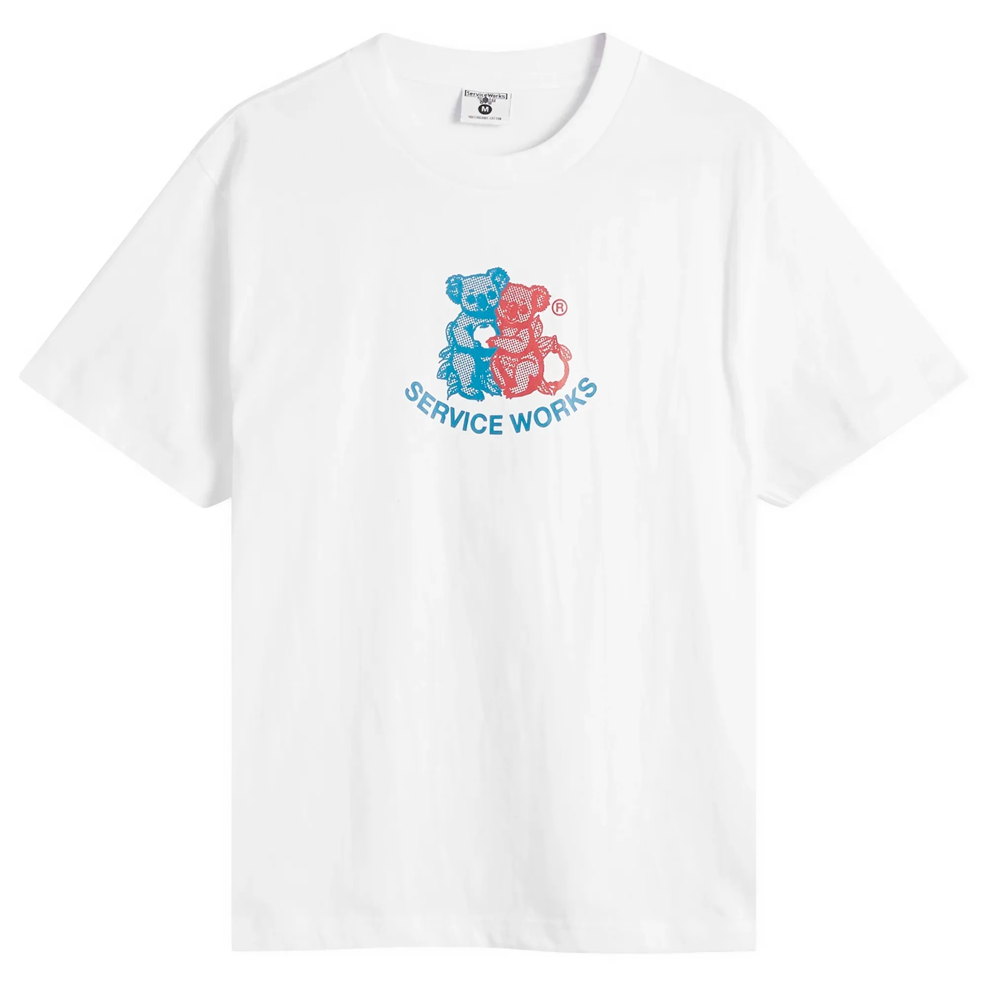 Service Works Men's Family Fruit T-Shirt White