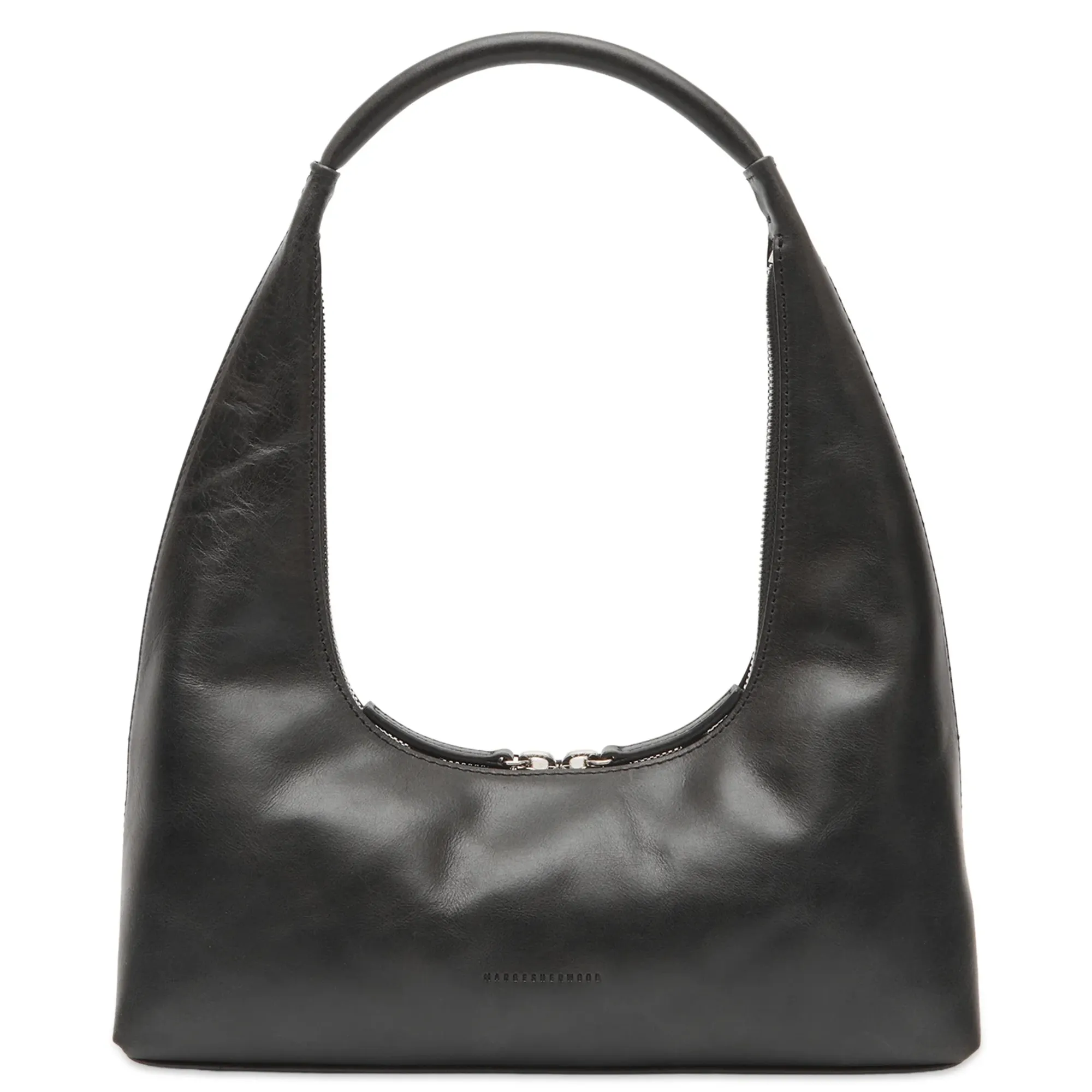 MARGESHERWOOD Women's Hobo Shoulder Bag Black