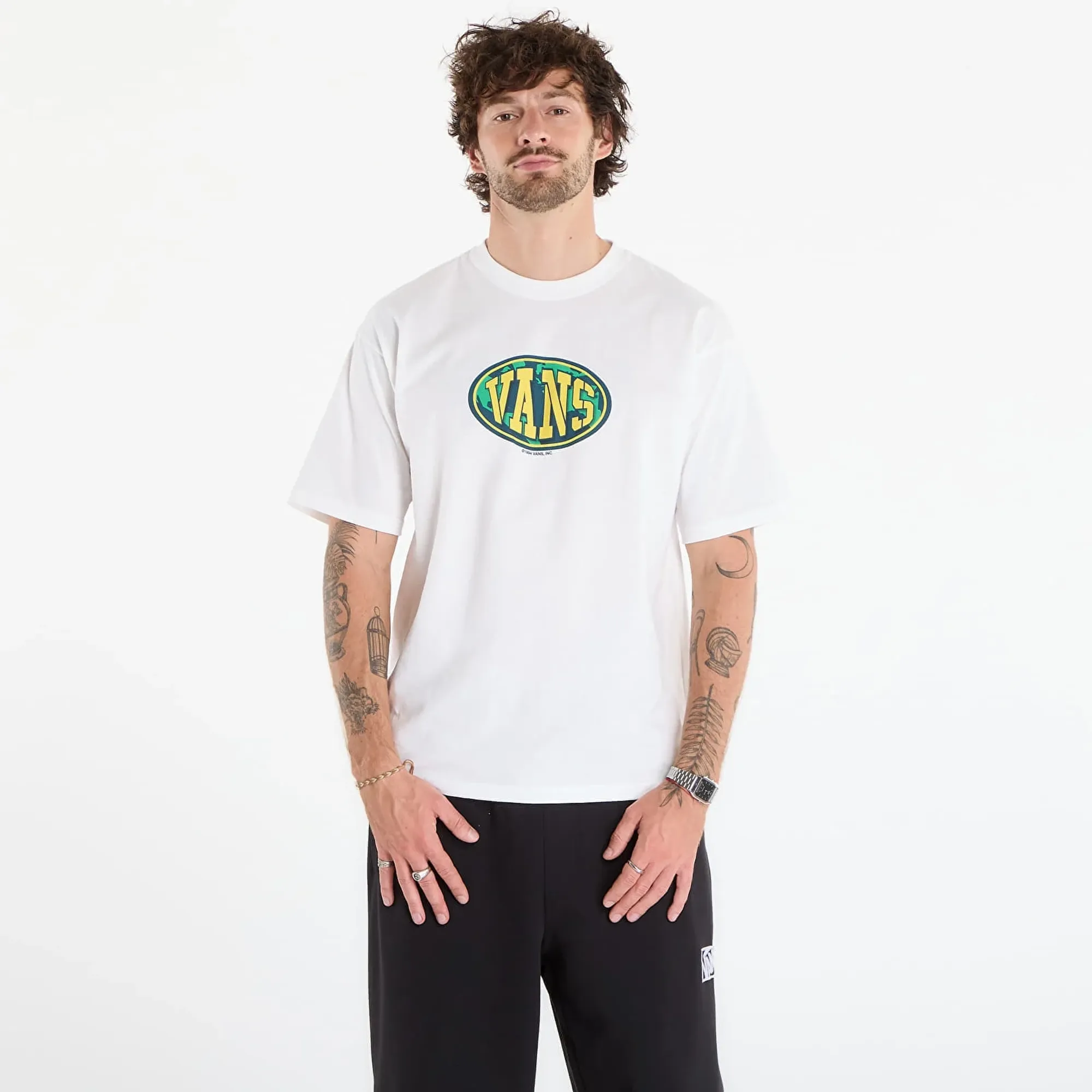 T-Shirt Vans Worldwide94 Ss T-Shirt White S