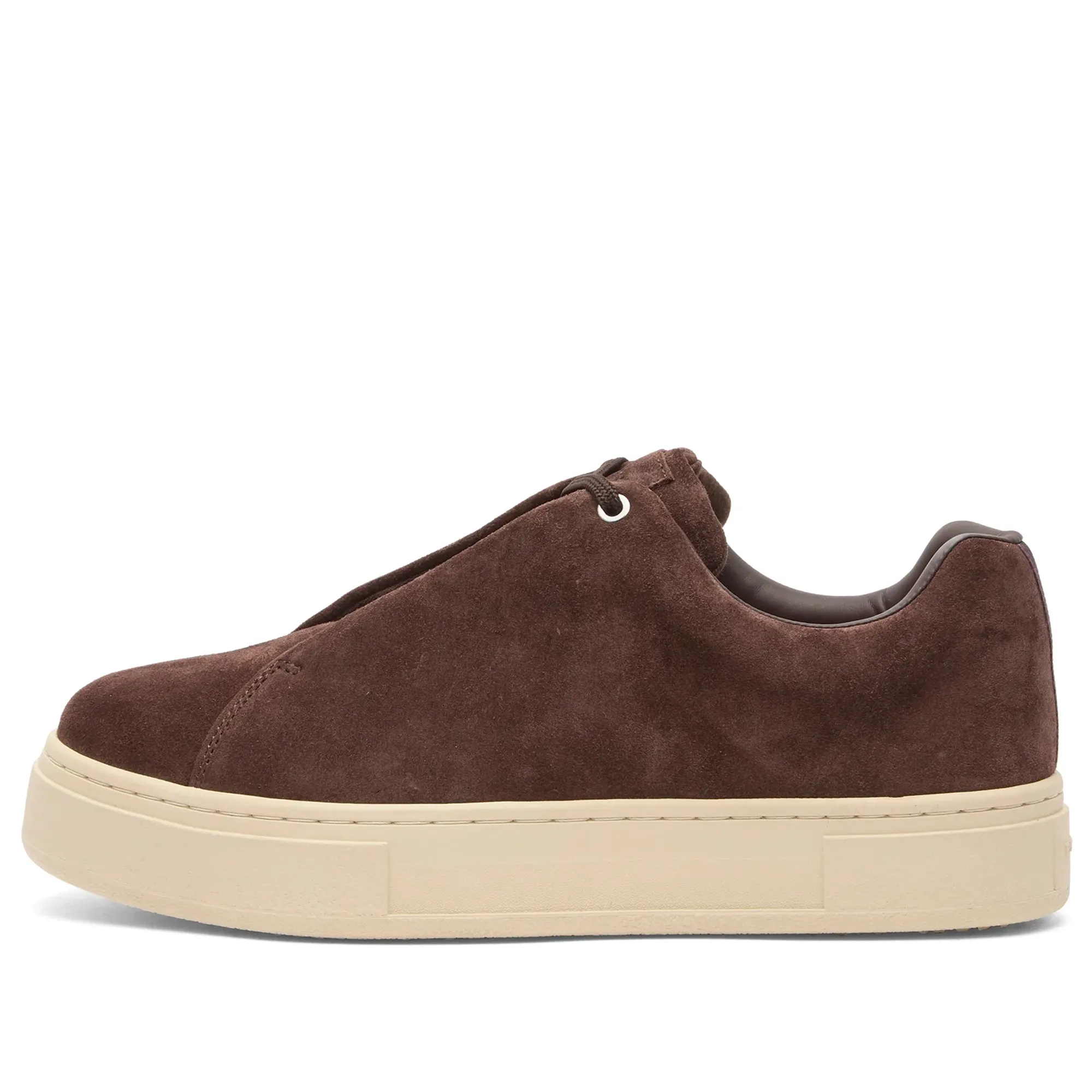 Eytys Men's Doja Dark Chocolate Suede Sneakers