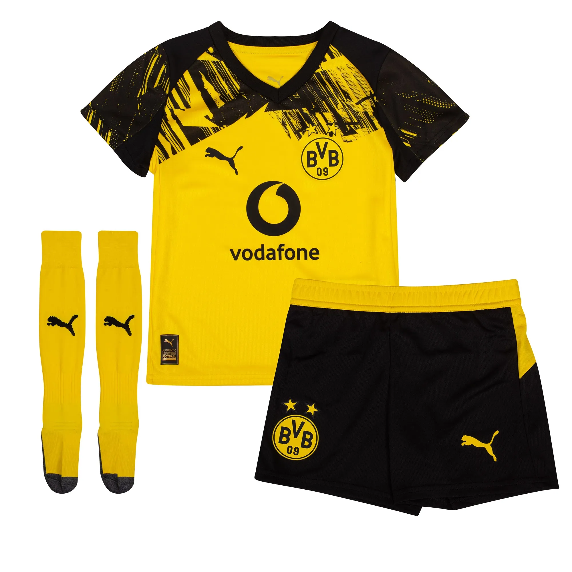 Puma Borussia Dortmund Home Mini Kit 2025-2026