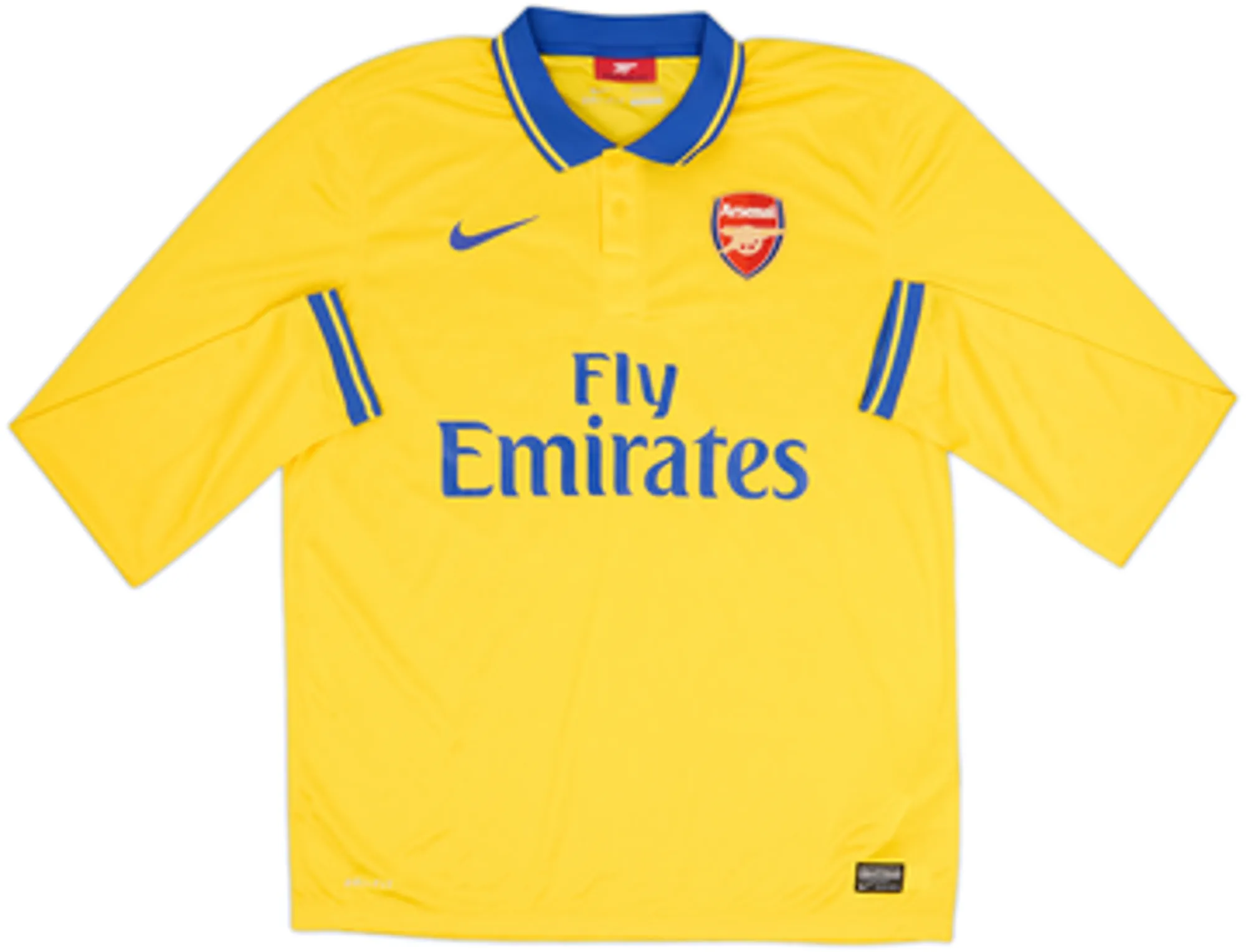 2013-14 Arsenal Away L/S Shirt Flamini #20 - 5/10 - (L)