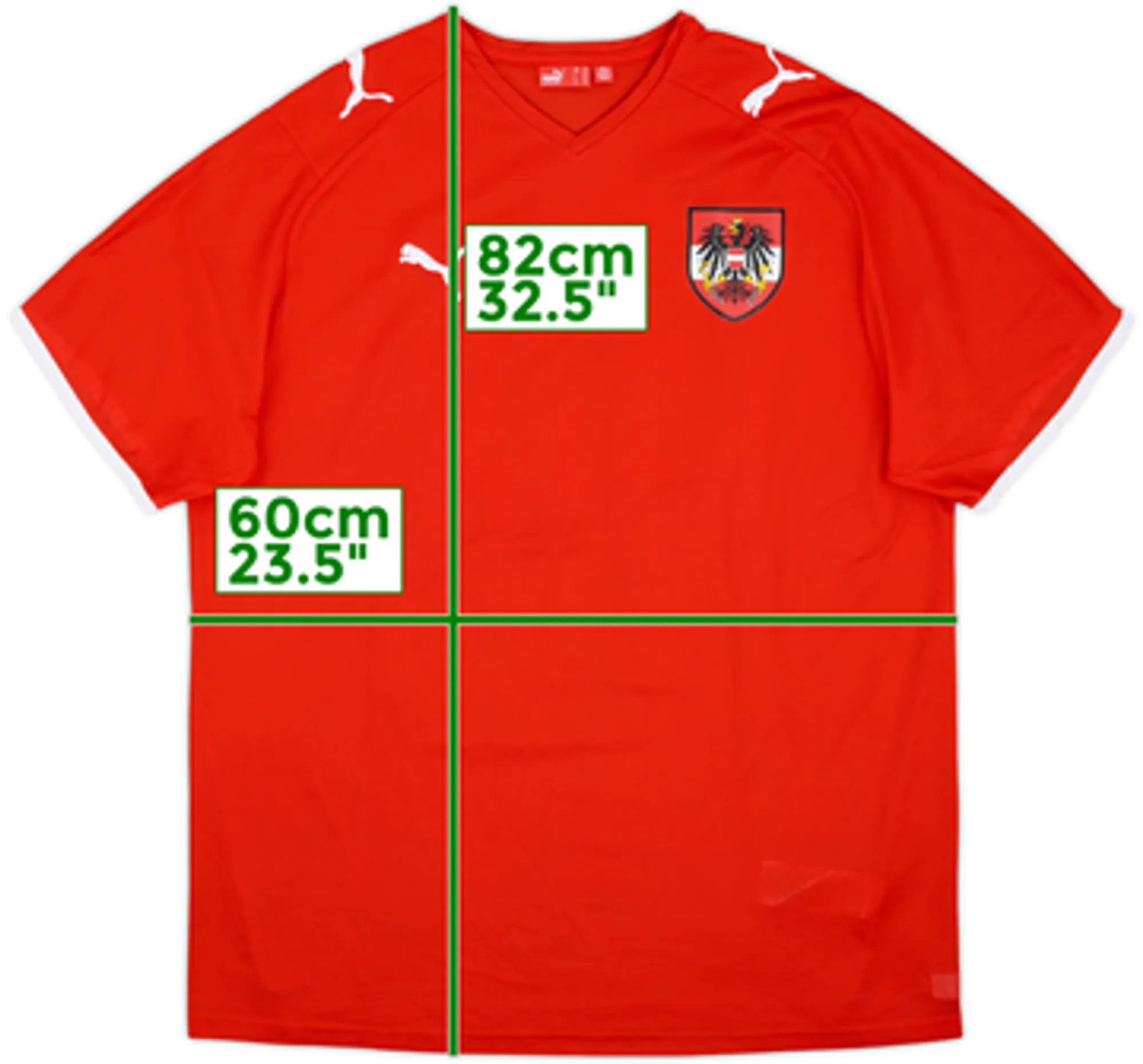 2008-09 Austria Basic Home Shirt - 10/10 - (XL)