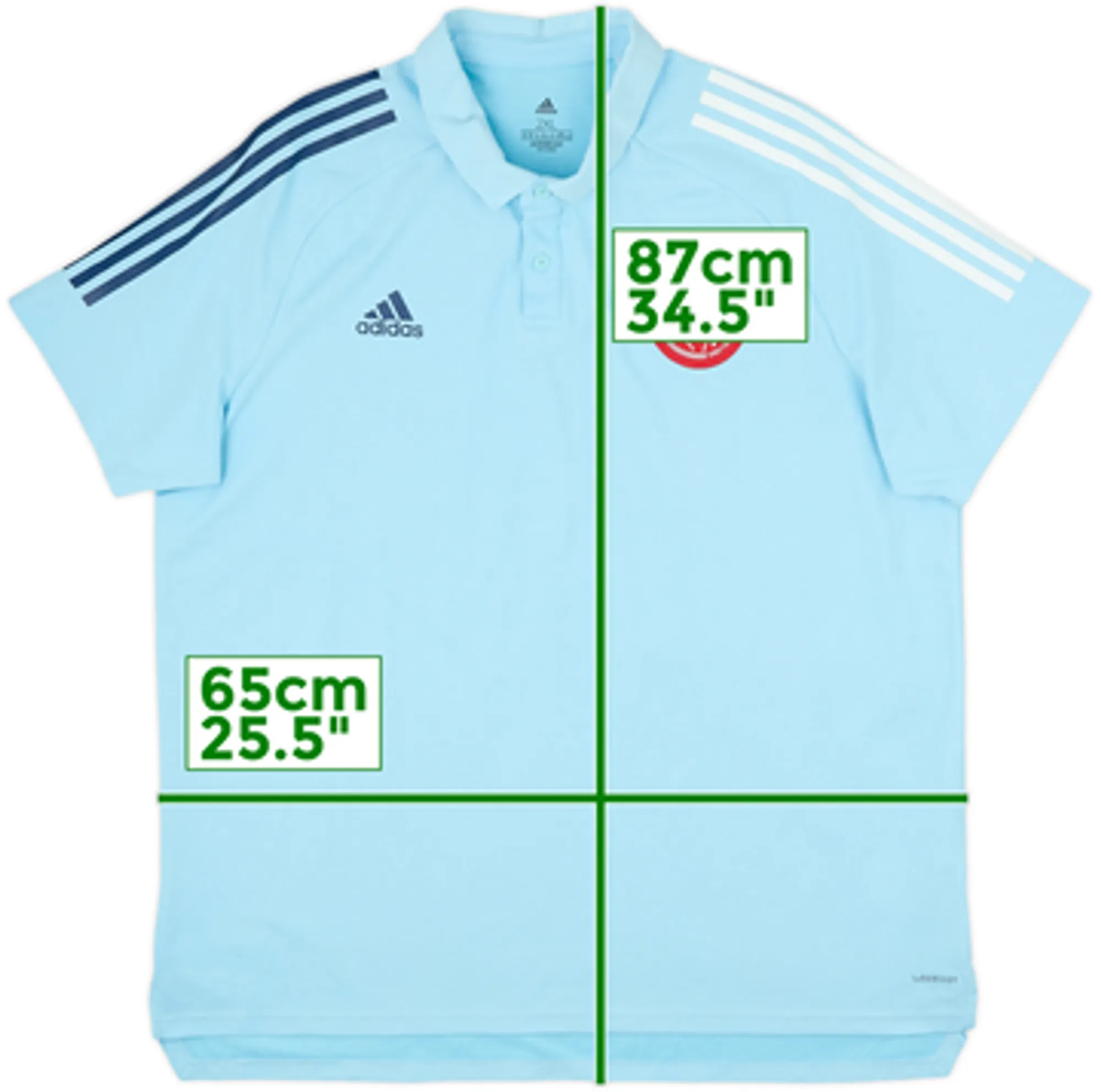 2020-21 Ajax adidas Polo Shirt - 9/10 - (XXL)