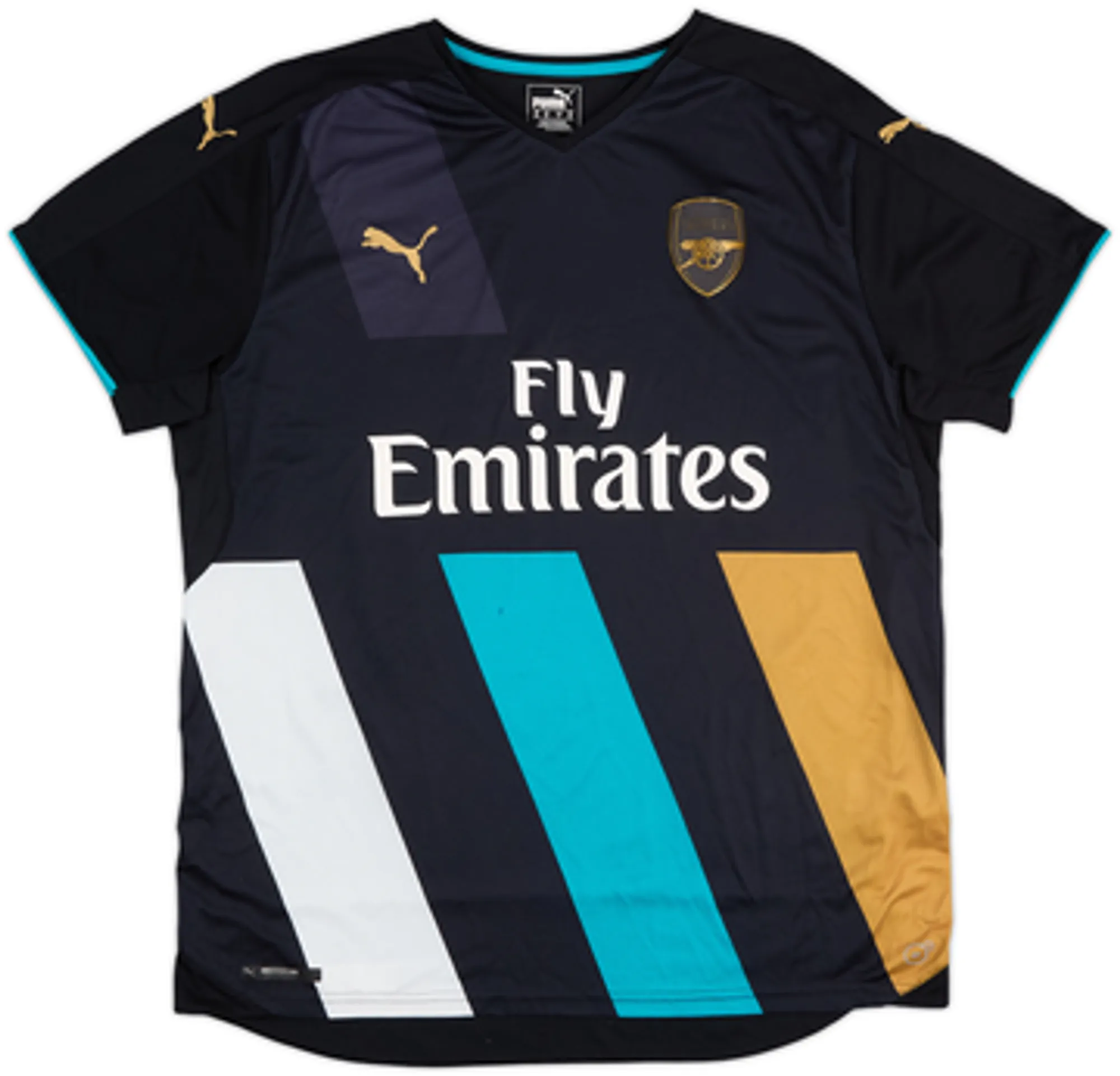 2015-16 Arsenal Third Shirt Arteta #8 - 6/10 - (M)