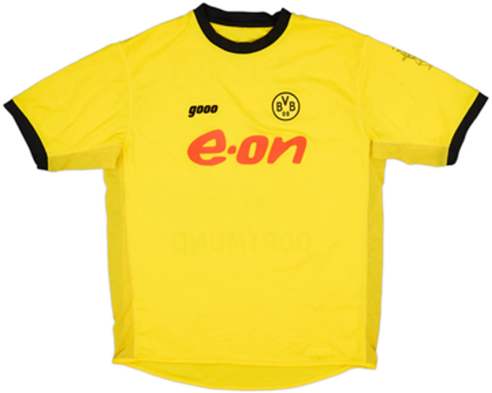 2003-04 Borussia Dortmund Home Shirt Amoroso #22 - 5/10 - (XL)