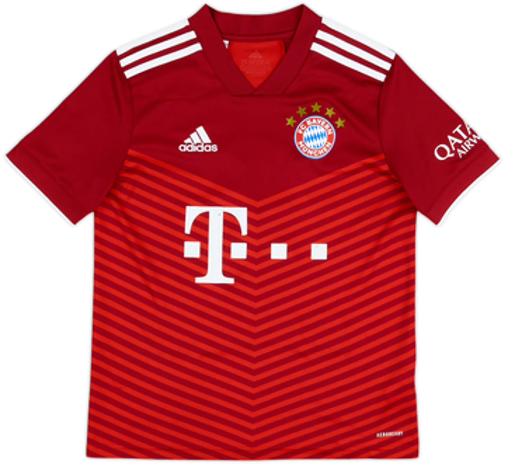 2021-22 Bayern Munich Home Shirt Lewandowski #9 - 6/10 - (L.Boys)