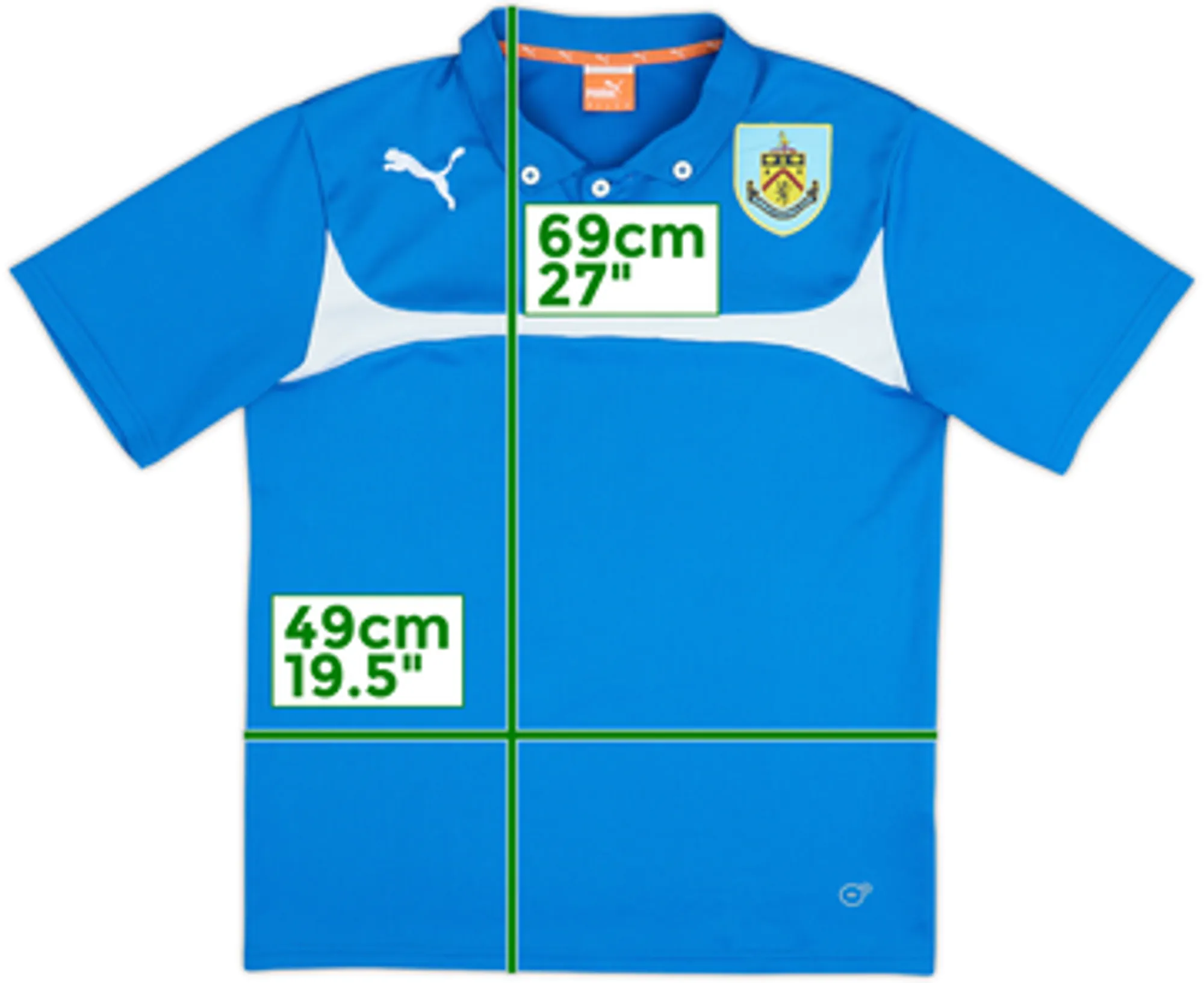 2014-15 Burnley Puma Polo Shirt - 9/10 - (M)