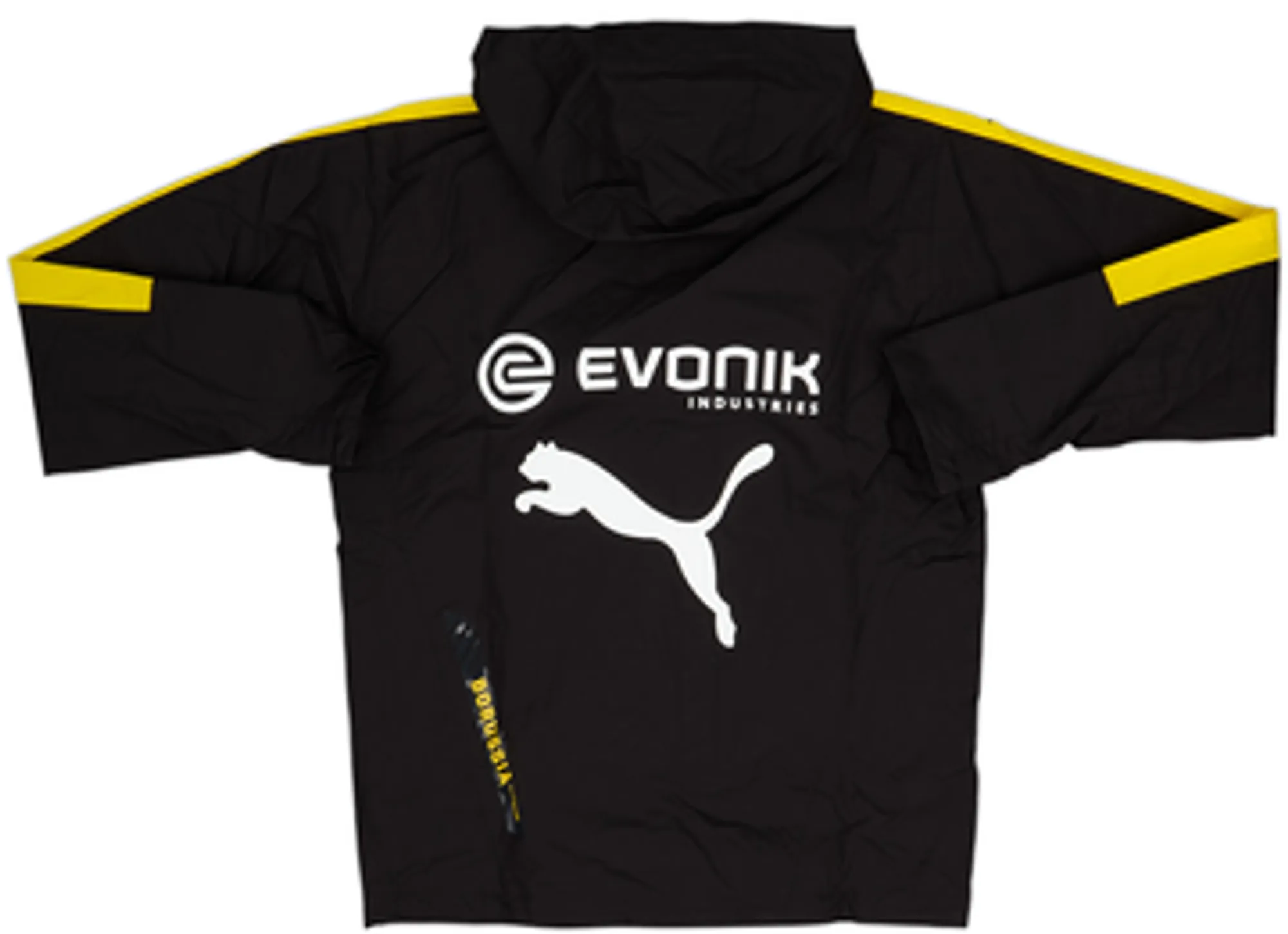 2015-16 Borussia Dortmund Puma Hooded Rain Jacket (S)