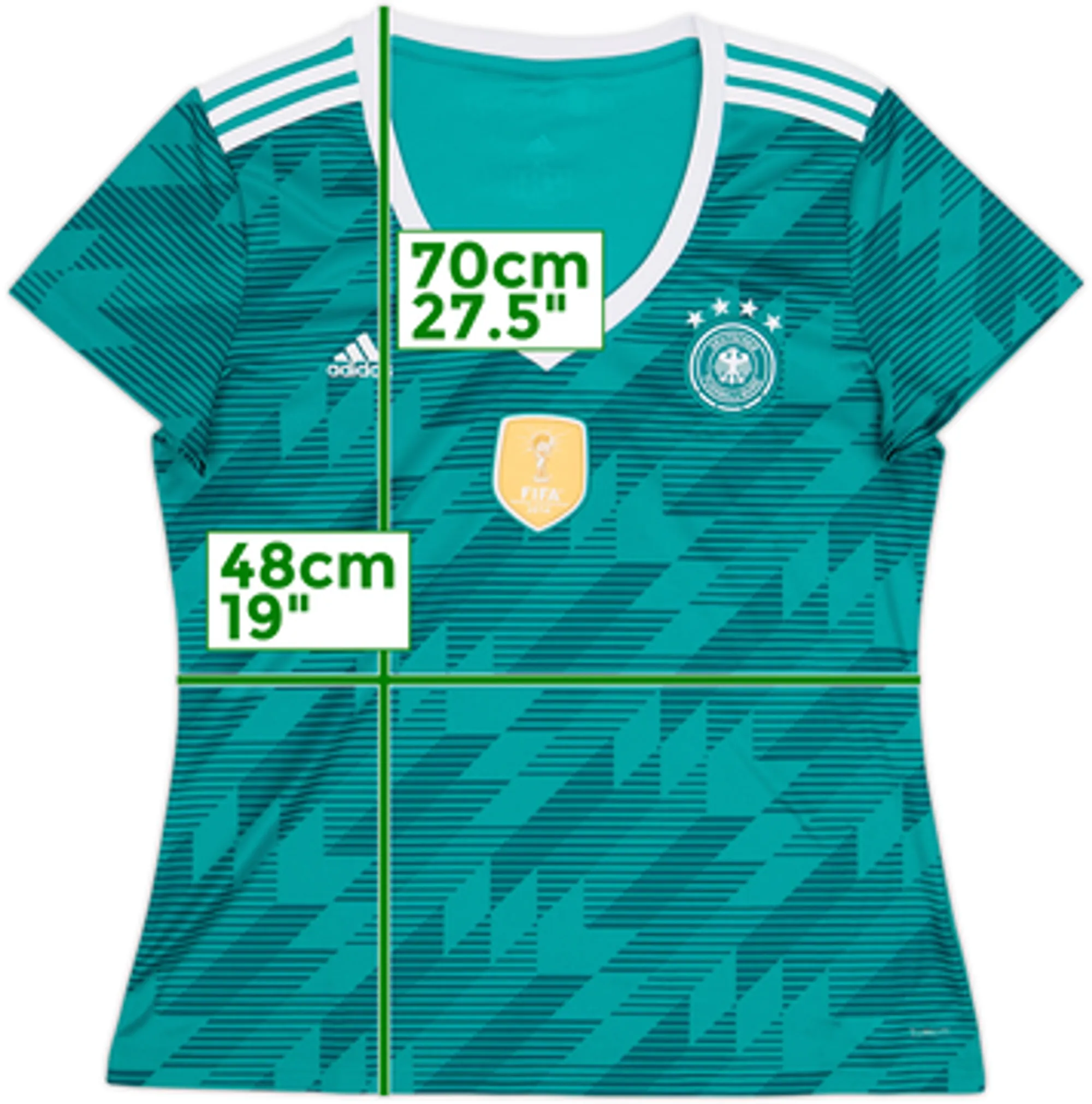 2018-19 Germany Away Shir - 10/10 - (Women's XL)