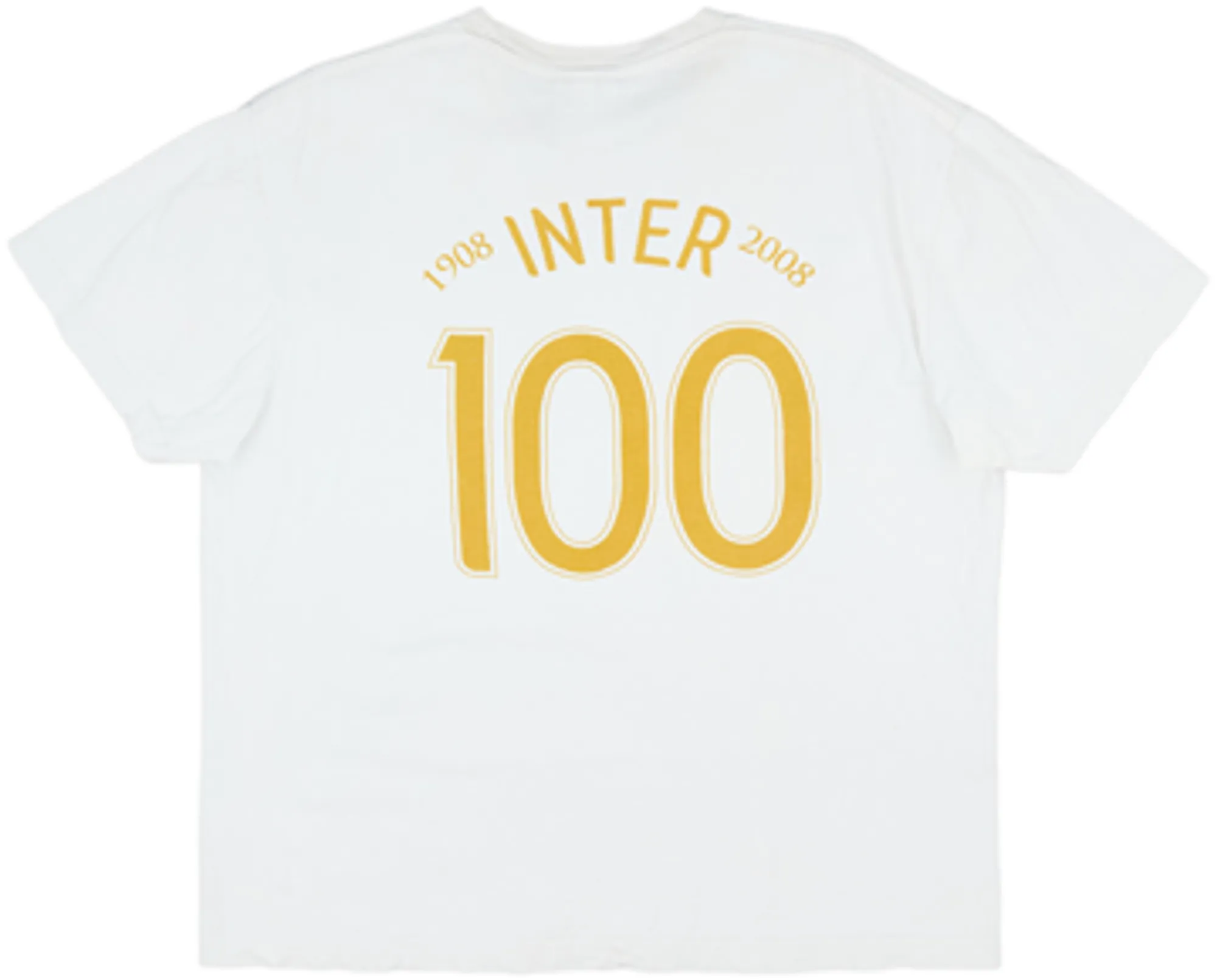 2007-08 Inter Milan Nike 100 Years Graphic Tee - 5/10 - (XL)