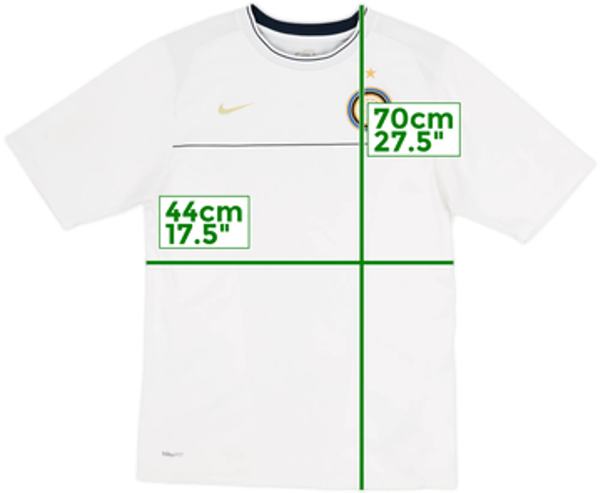 2008-09 Inter Milan Nike Training Shirt - 5/10 - (S)