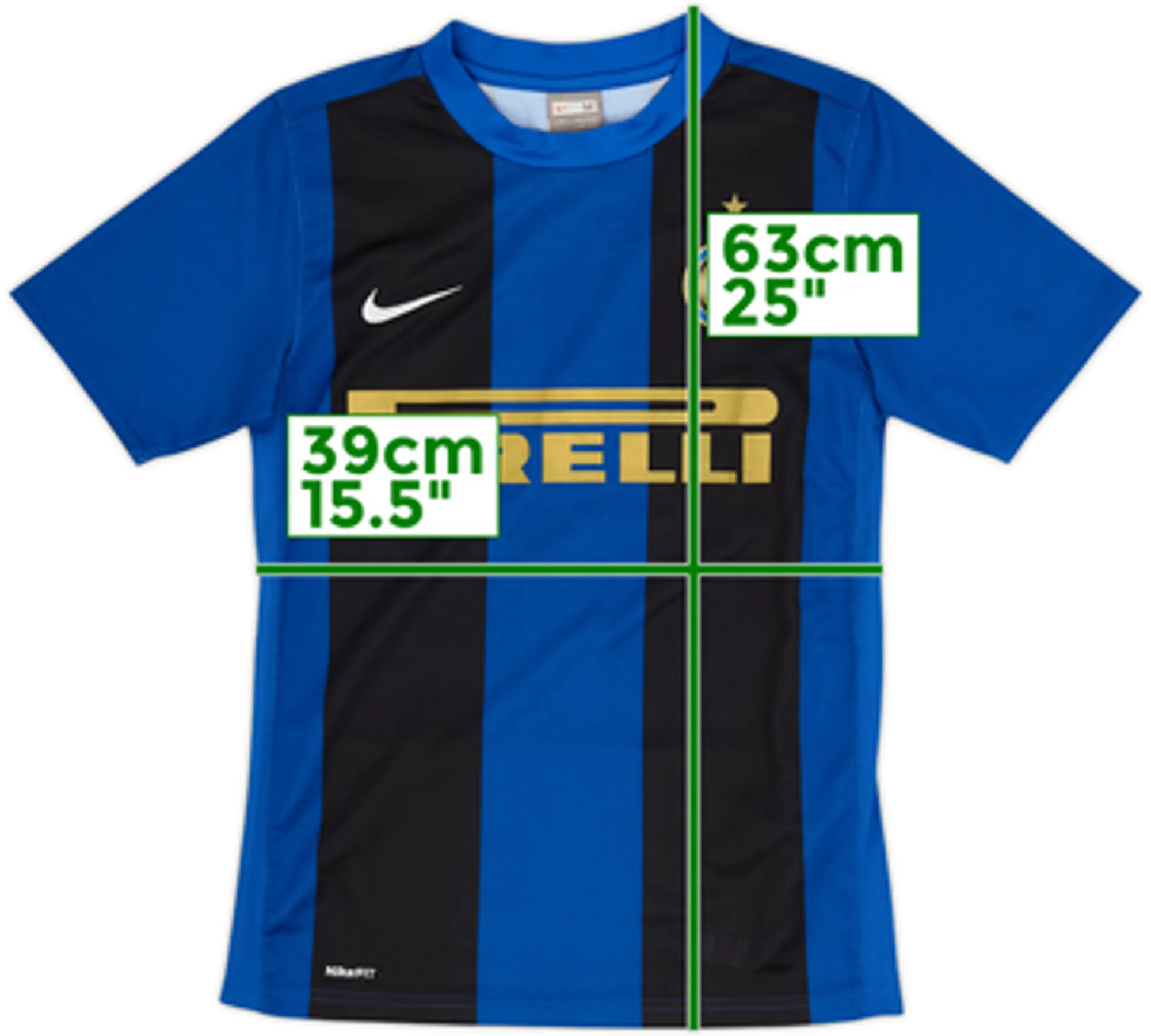 2009-10 Inter Milan Basic Home Shirt - 8/10 - (M.Boys)