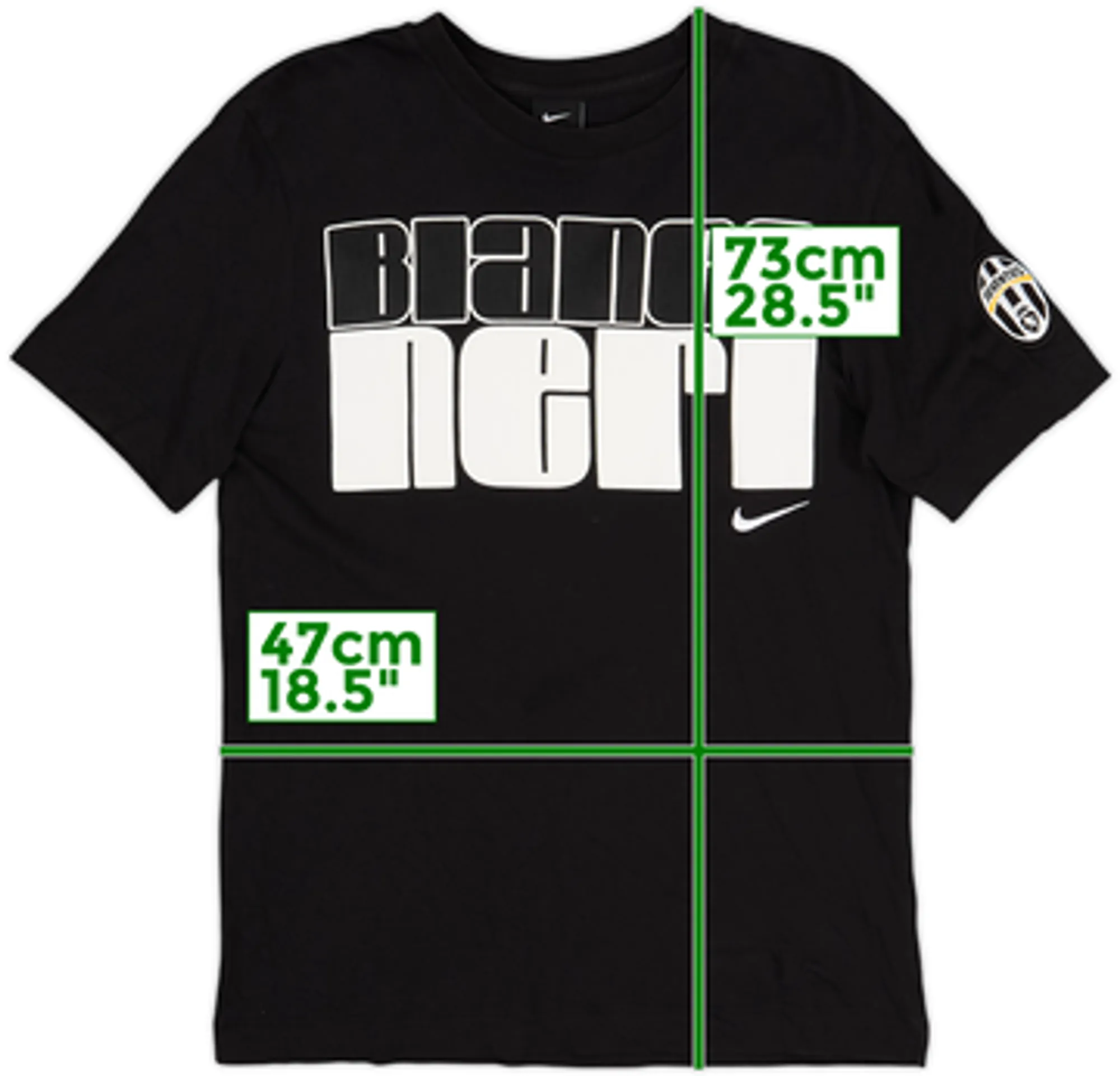 2013-14 Juventus Nike Cotton Tee - 10/10 - (M)