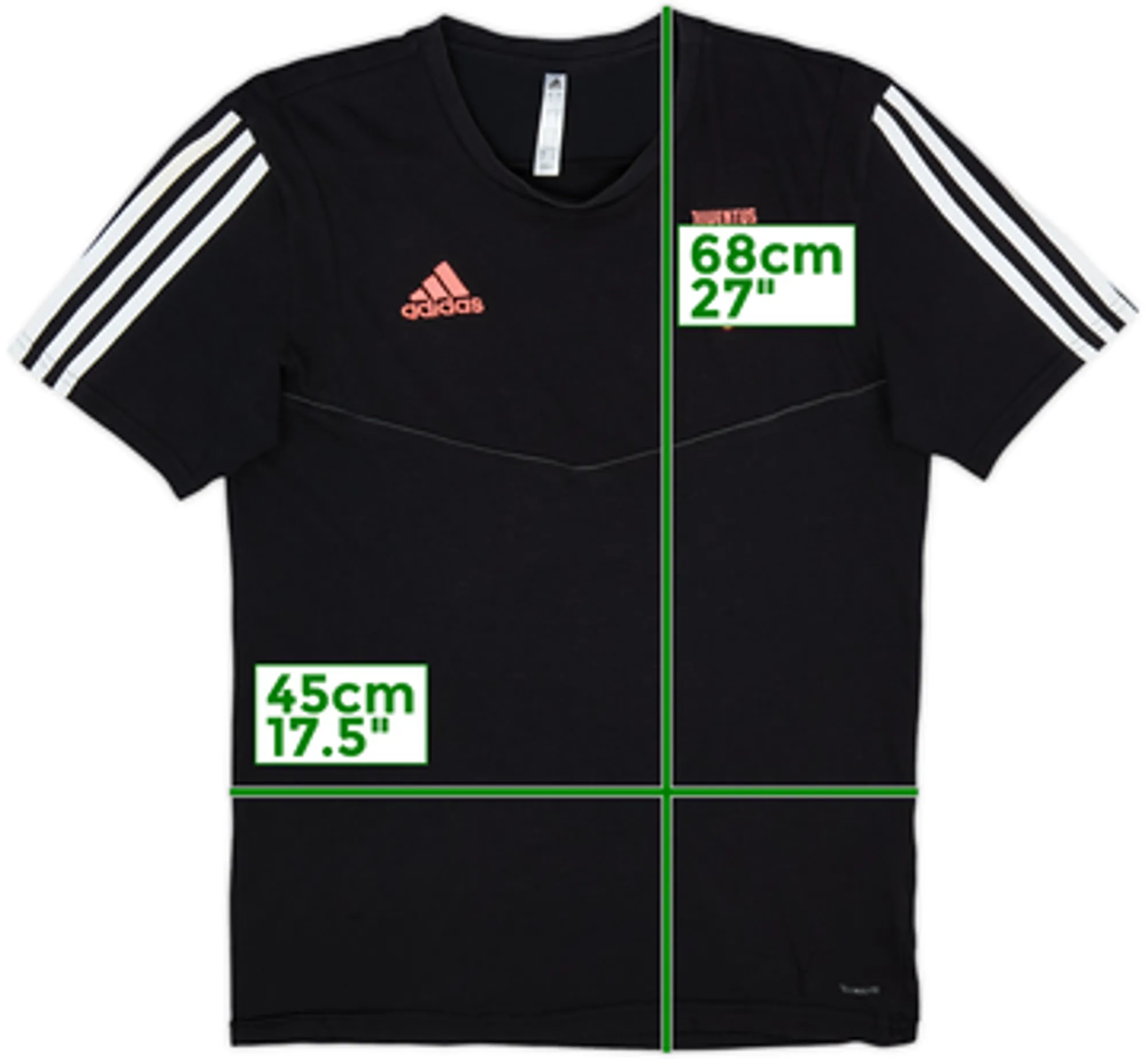 2019-20 Juventus adidas Cotton Tee - 8/10 - (S)