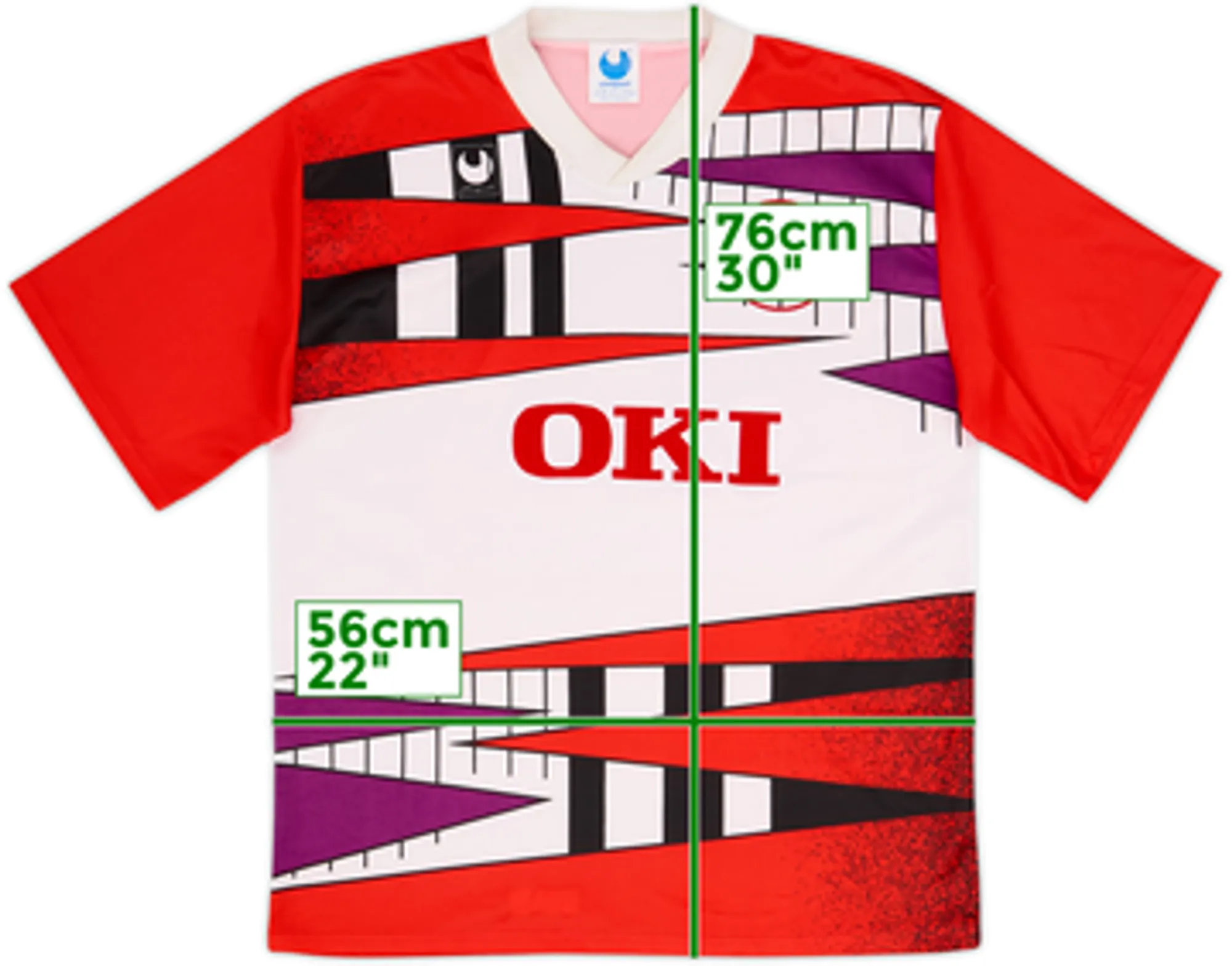 1991-92 Uhlsport Template Shirt (Kaiserslautern) - 9/10 - (XL)