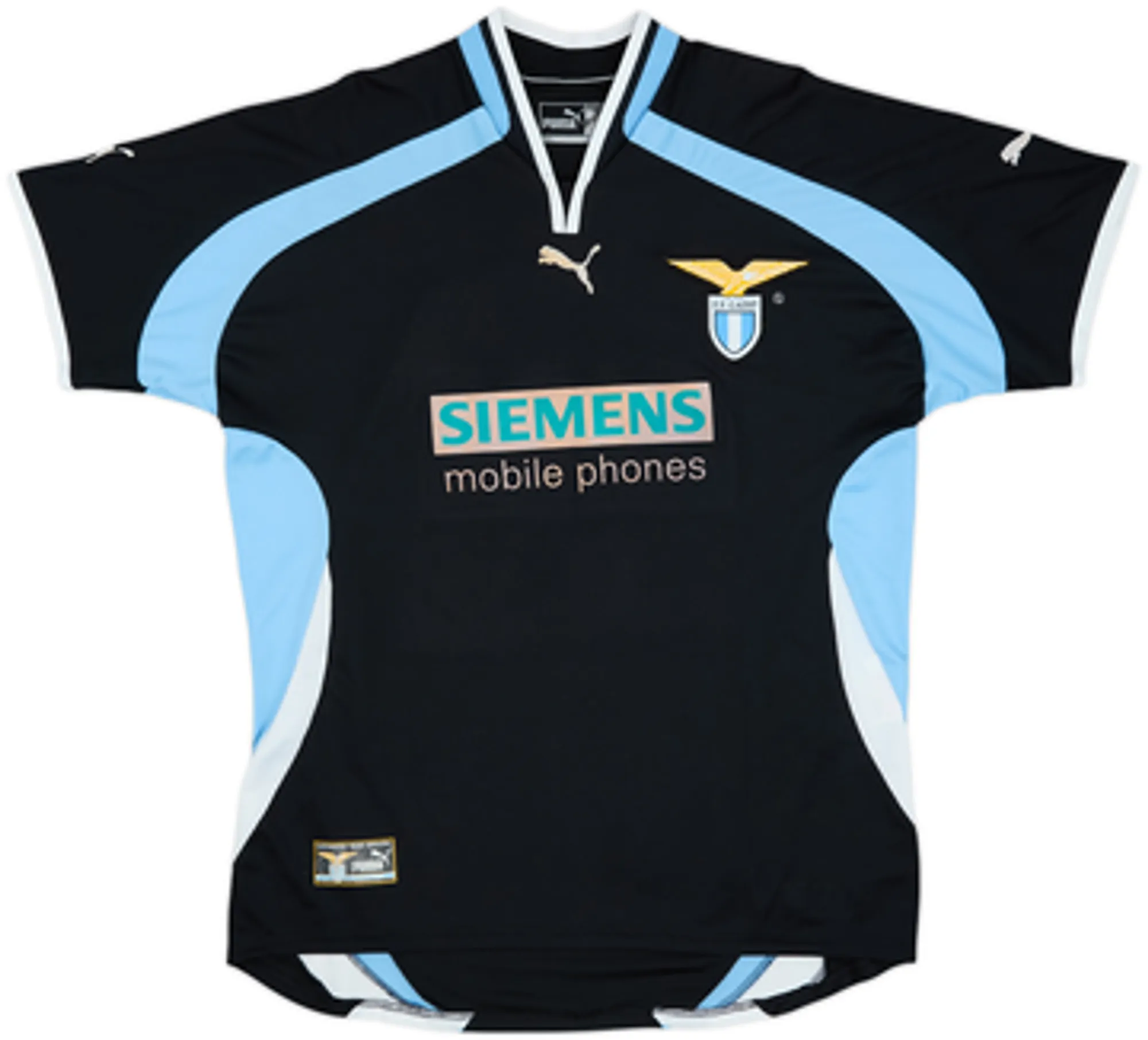 2000-01 Lazio Away Shirt Mancini #10 - 6/10 - (L)