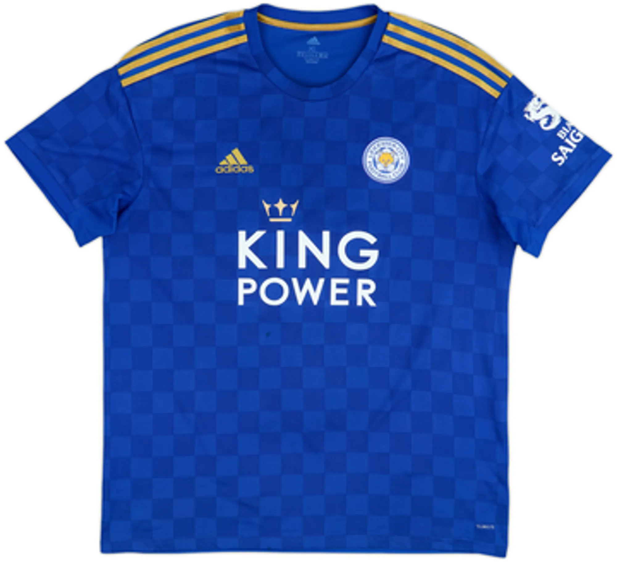2019-20 Leicester Home Shirt Vardy #9 - 7/10 - (XL 