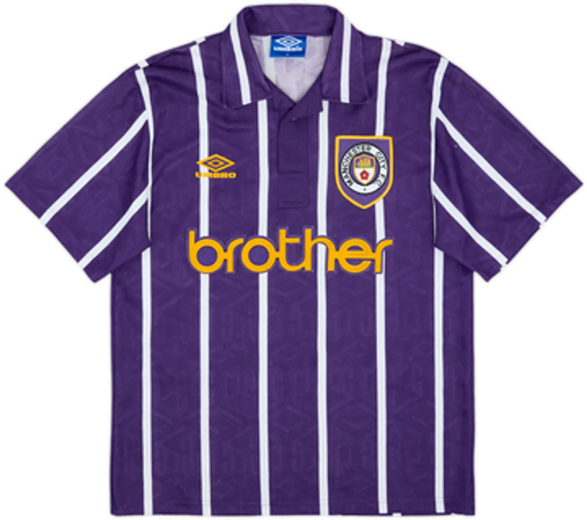 1993-94 Manchester City Away Shirt Quinn #9 - 7/10 - (M)