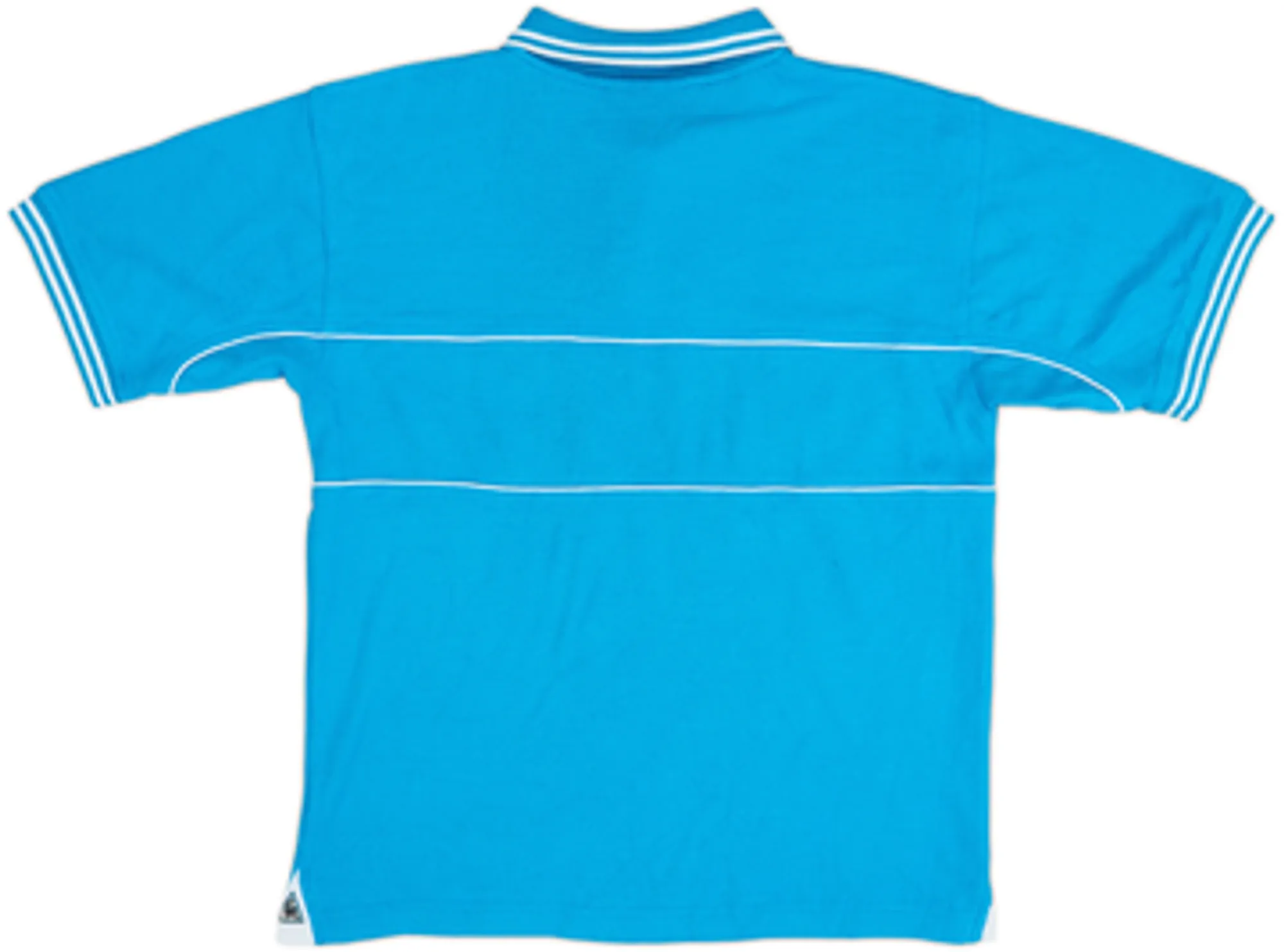 2001-02 Manchester City Le Coq Sportif 1/4 Zip Polo Shirt - 8/10 - (S)