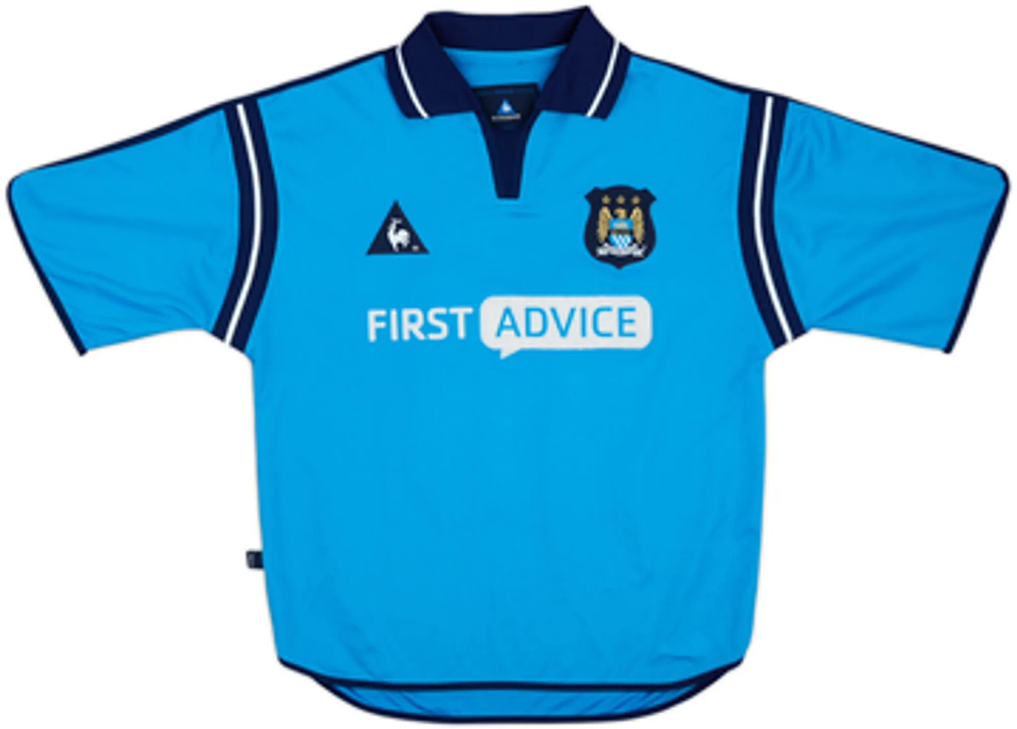 2002-03 Manchester City Home Shirt Foe #23 - 8/10 - (S)