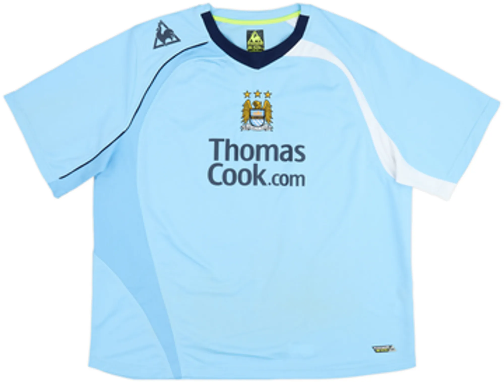 2008-09 Manchester City Home Shirt Vassell #12 - 8/10 - (XXL)