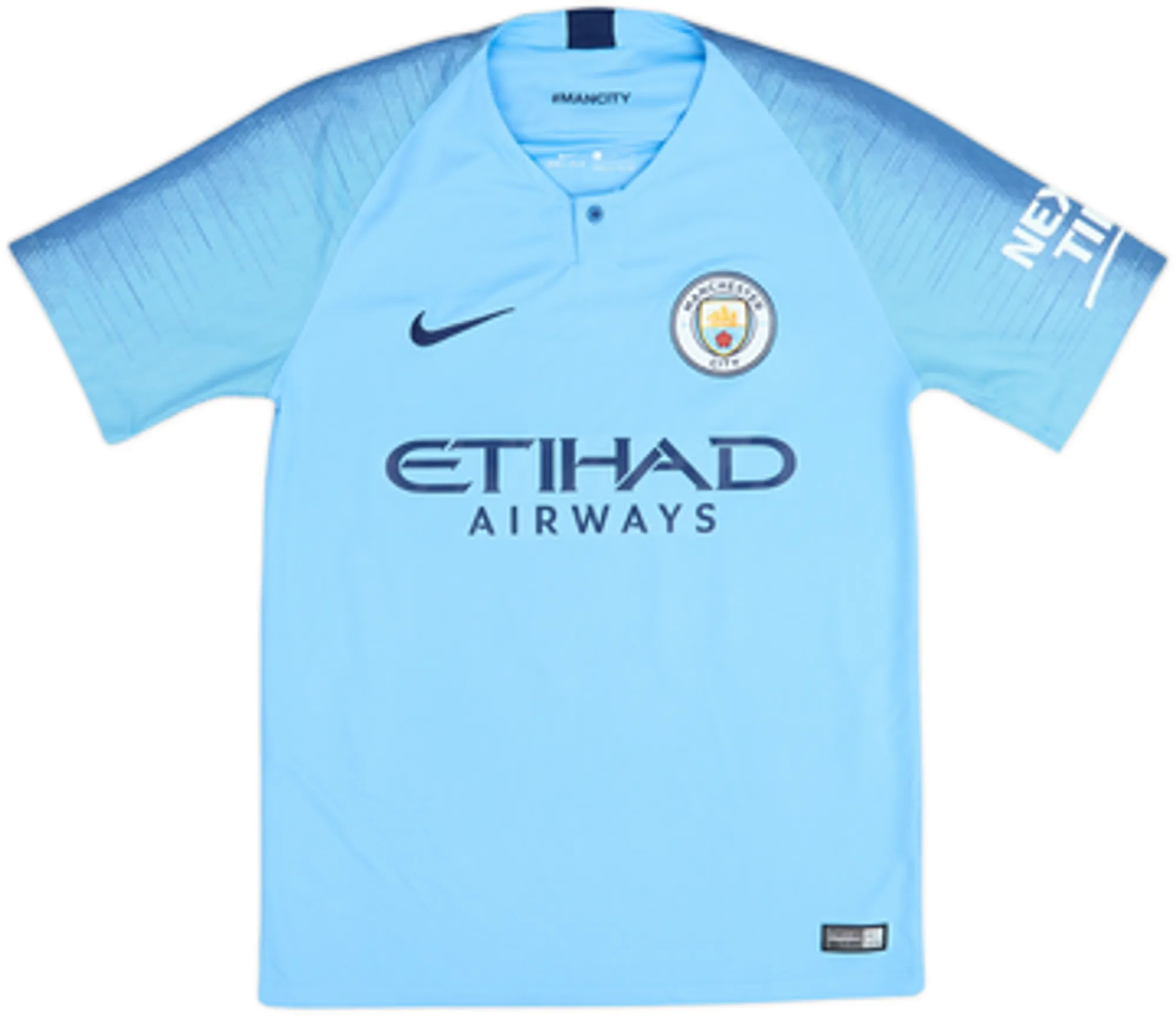 2018-19 Manchester City Home Shirt De Bruyne #17 - 8/10 - (XXL)