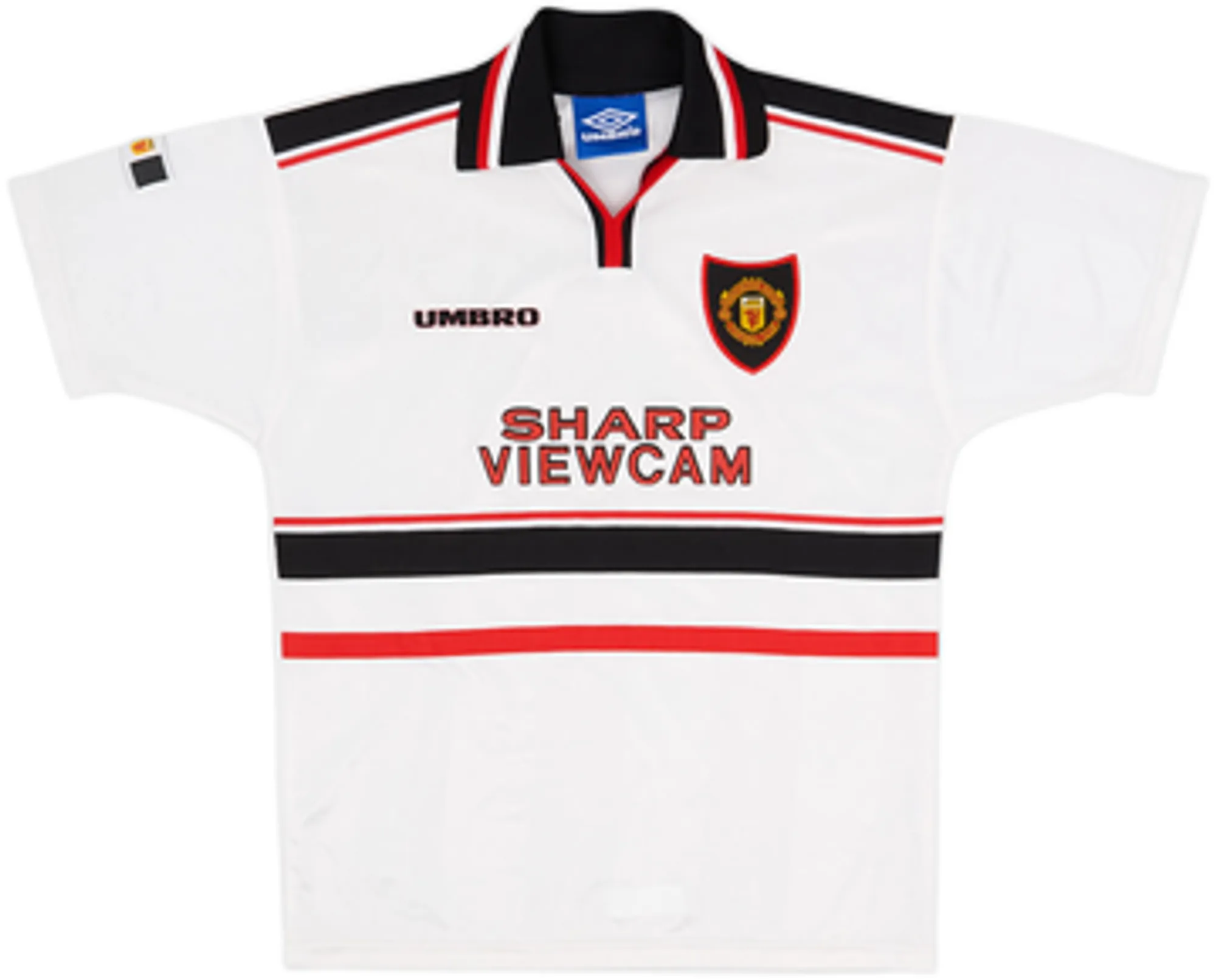 1997-99 Manchester United Away Shirt & Shorts - 9/10 - (L.Boys)