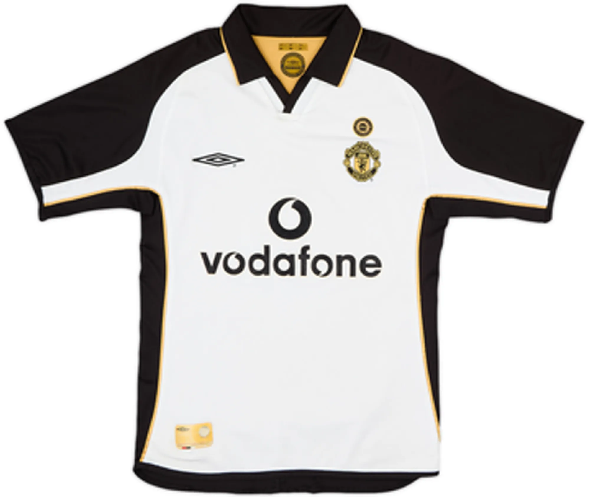 2001-02 Manchester United Centenary Away/Third Shirt Veron #4 - 4/10 - (XXL)