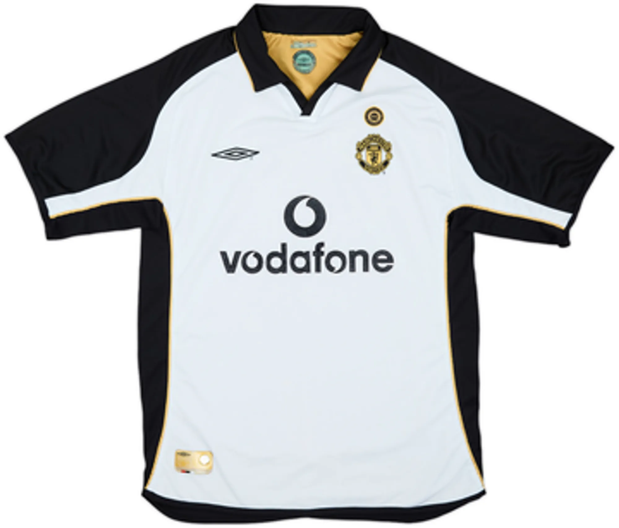 2001-02 Manchester United Centenary Away/Third Shirt Veron #4 - 6/10 - (L)