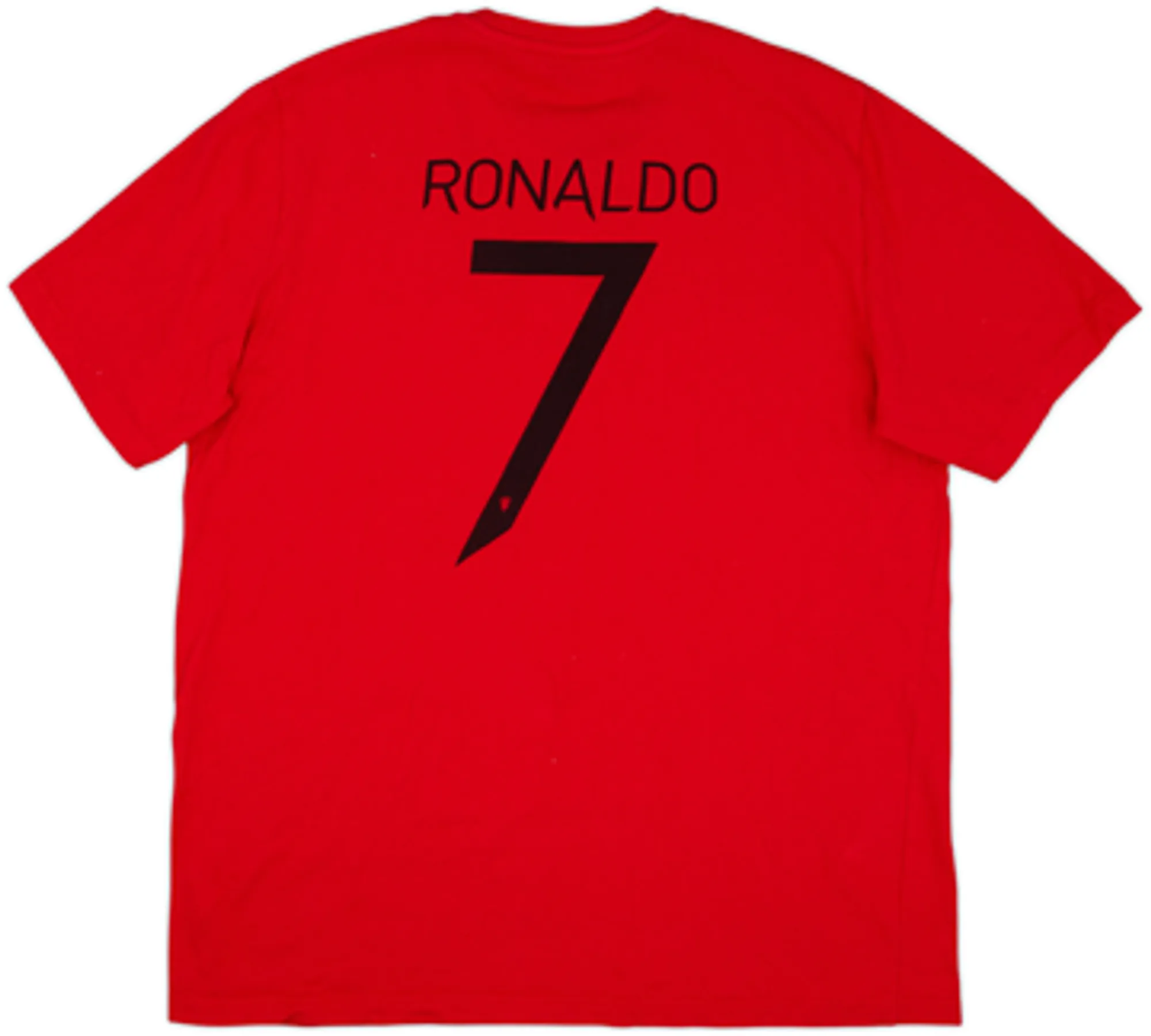 2021-22 Manchester United adidas Cotton Tee Ronaldo #7 - 8/10 - (L)