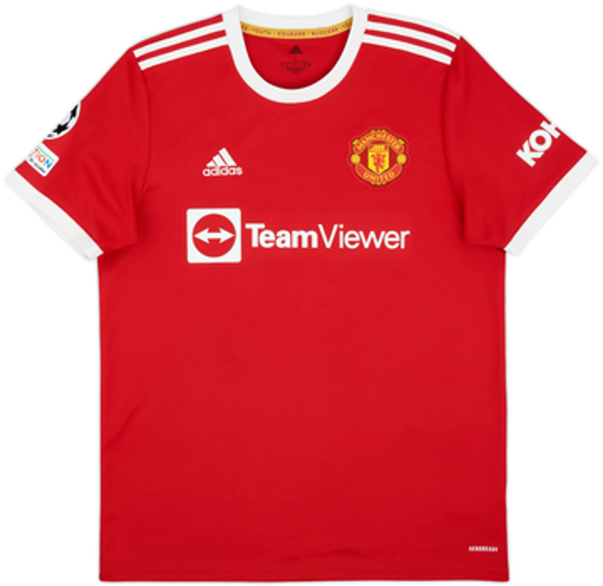 2021-22 Manchester United Home Shirt Elanga #36 - 10/10 - (L)