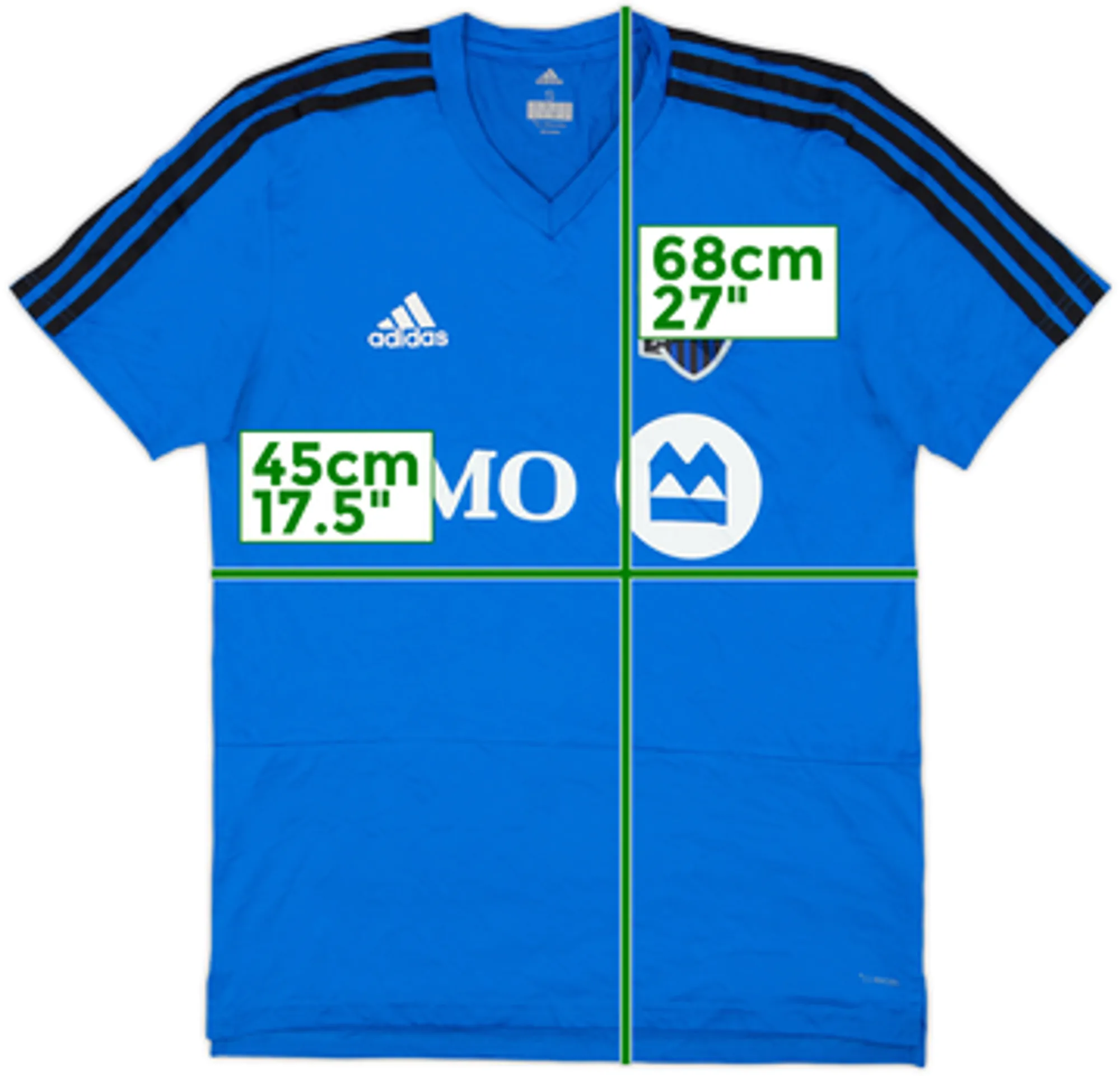 2017 Montreal Impact adidas Training Shirt - 8/10 - (S)