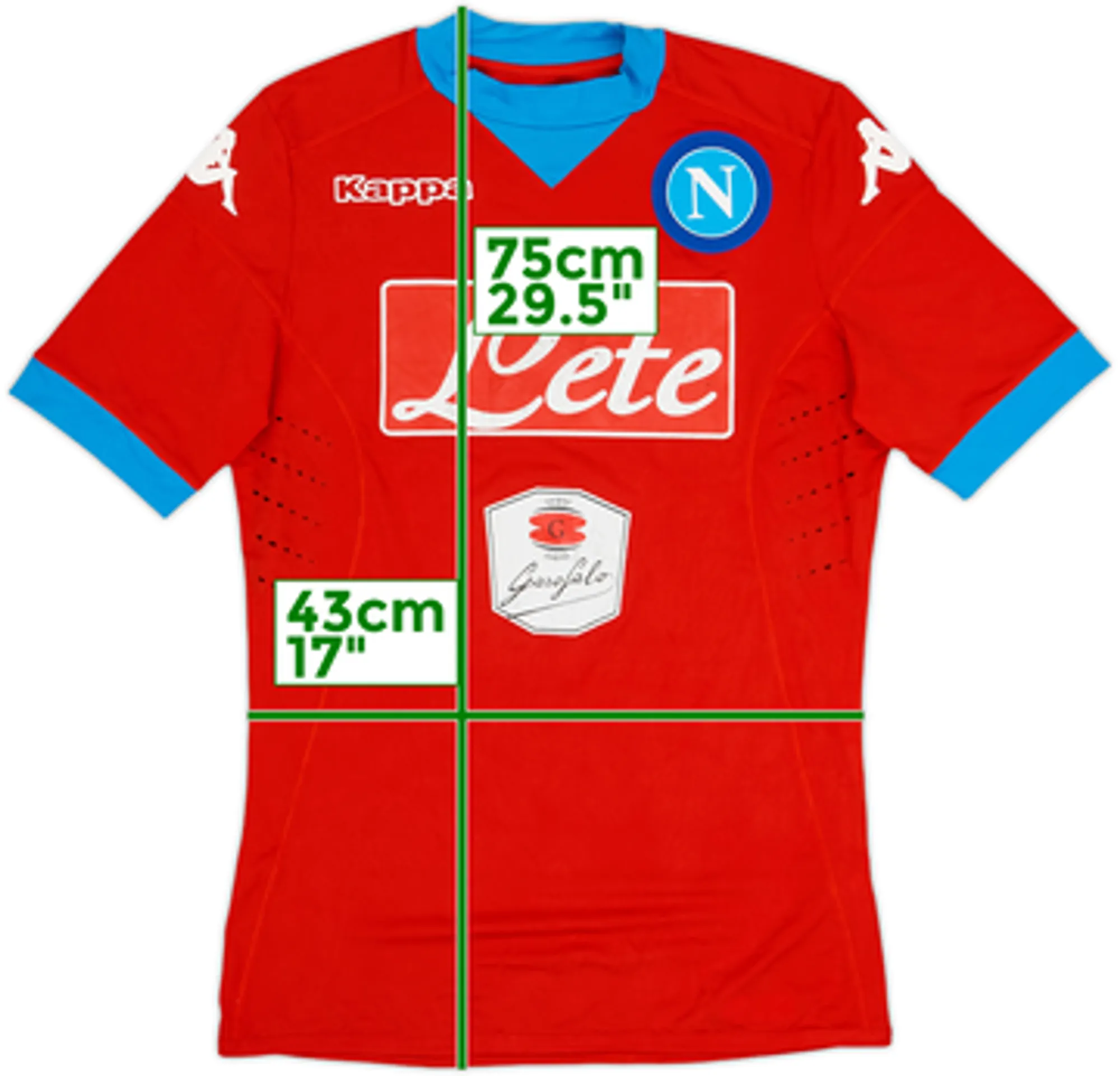 2015-16 Napoli Player Issue Third Shirt - 6/10 - (M)