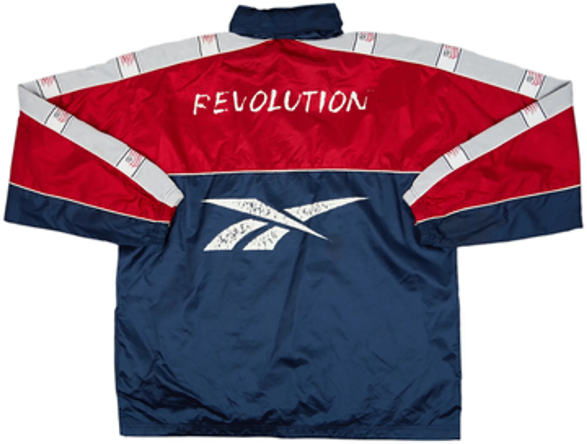 1998-99 New England Revolution Reebok Track Jacket - 5/10 - (L)