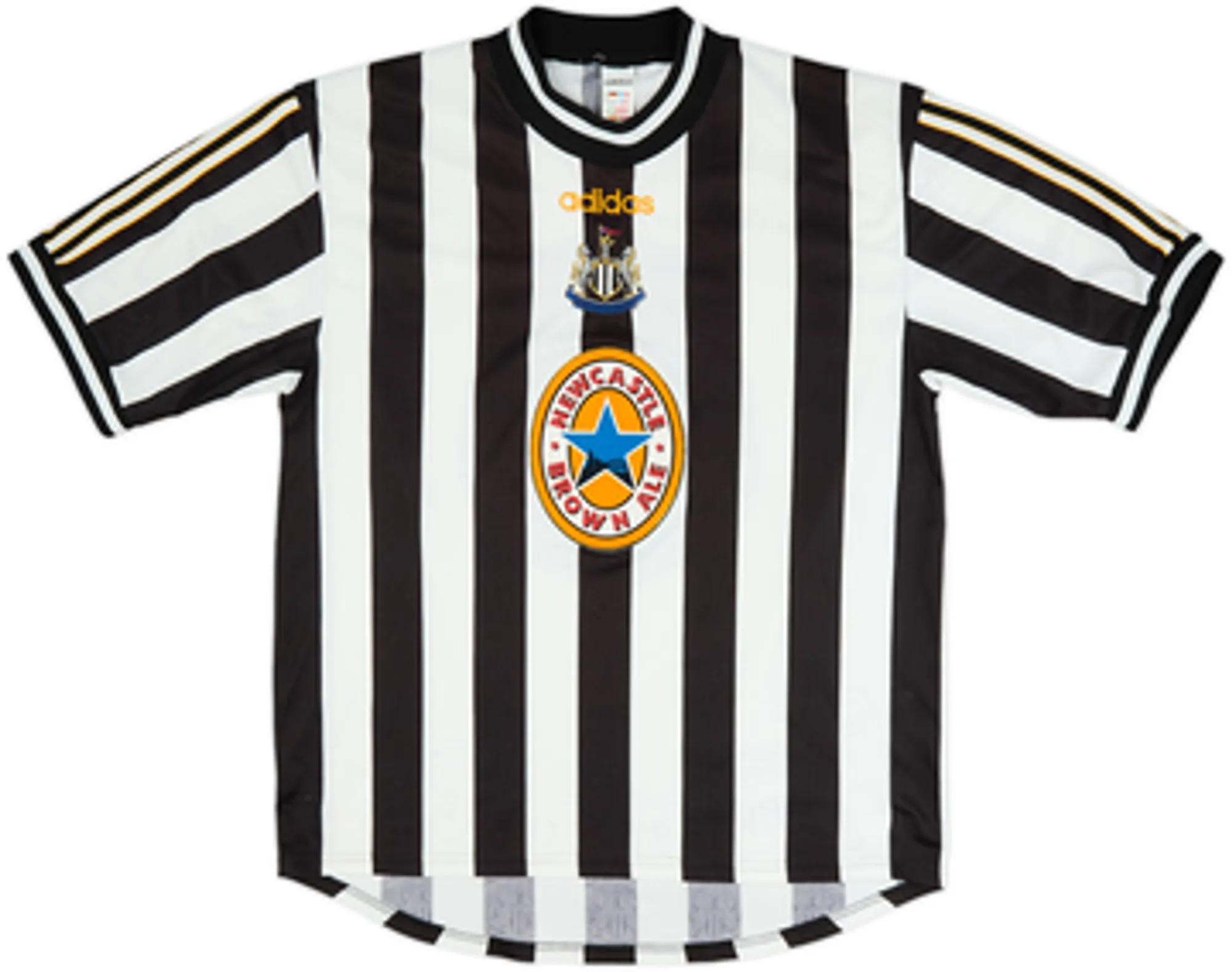 1997-99 Newcastle Home Shirt Peacock #5 - 5/10 - (XL)
